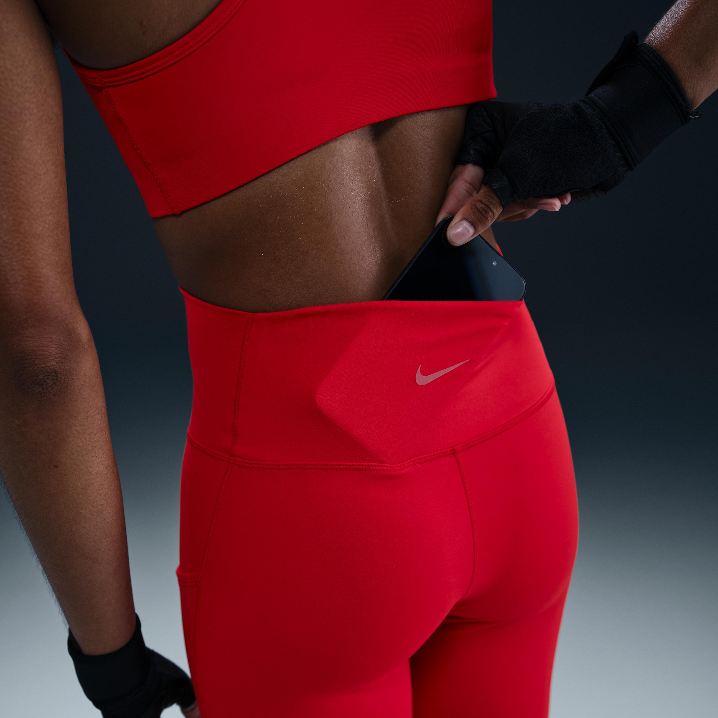Nike Womens One High-Waisted 7/8 Leggings with Pockets | FN3241-657 Product Image