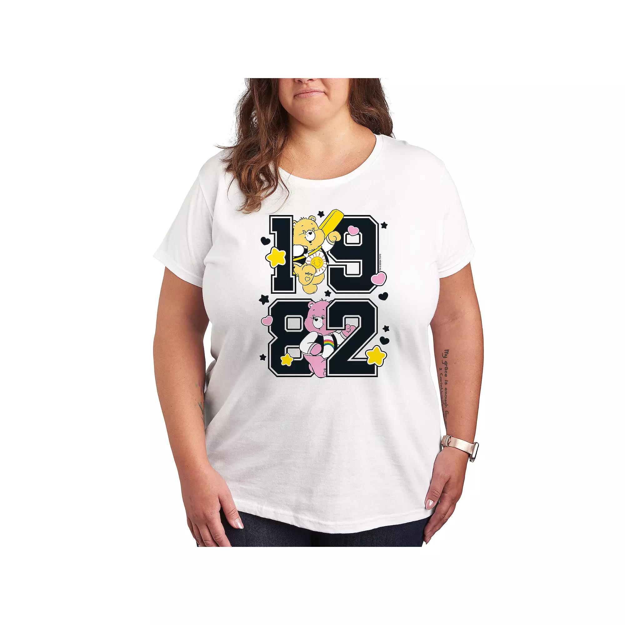 Plus Care Bears 1982 Graphic Tee, Women's,  Product Image