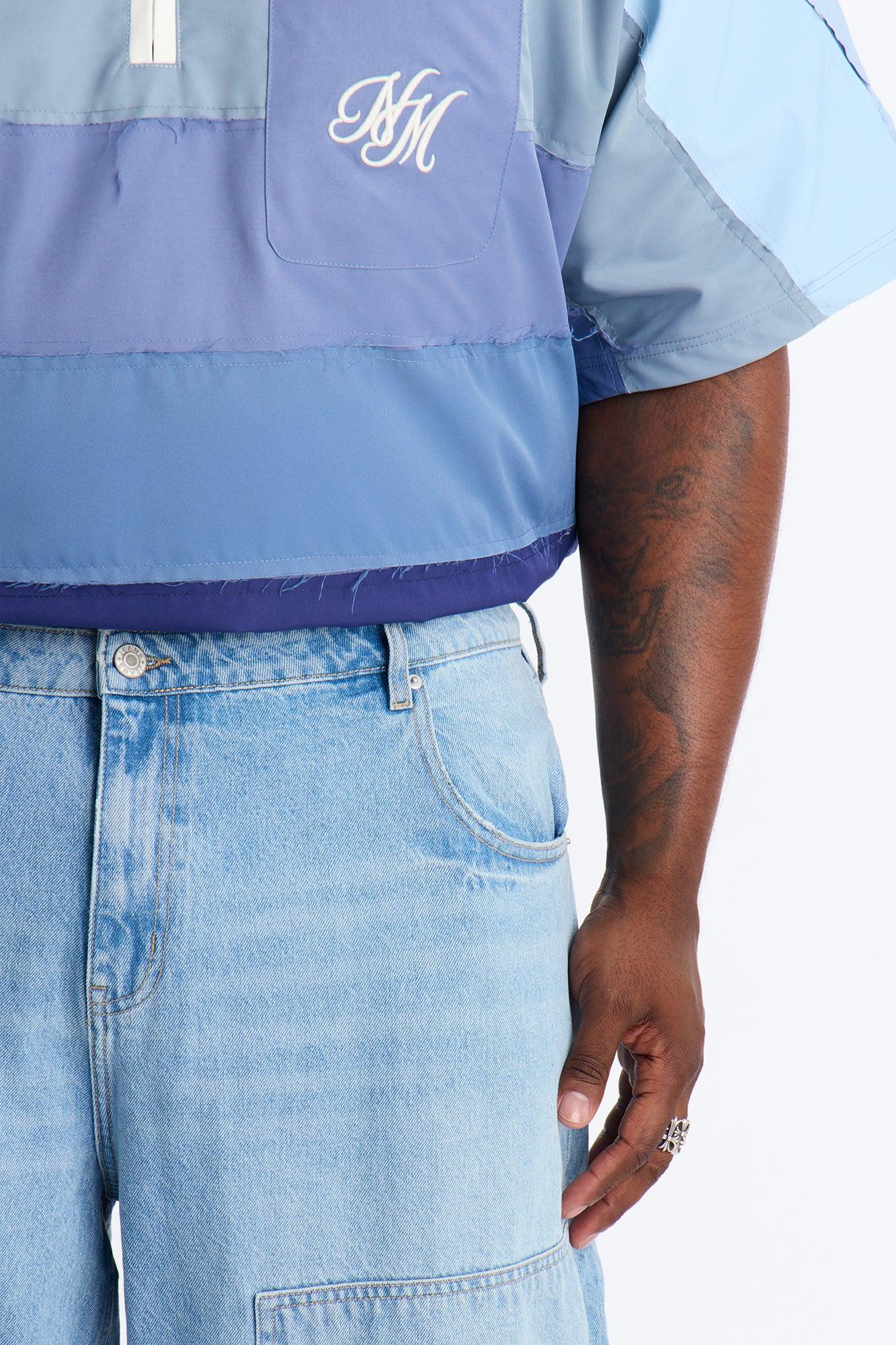 Barrel Downtown Patch Jean - Light Blue Wash Male Product Image