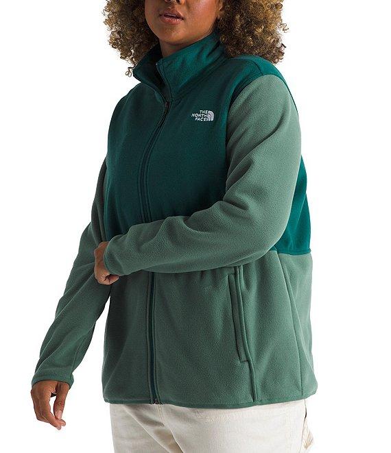 The North Face Plus Size Glacier Fleece Zip Front Jacket Product Image