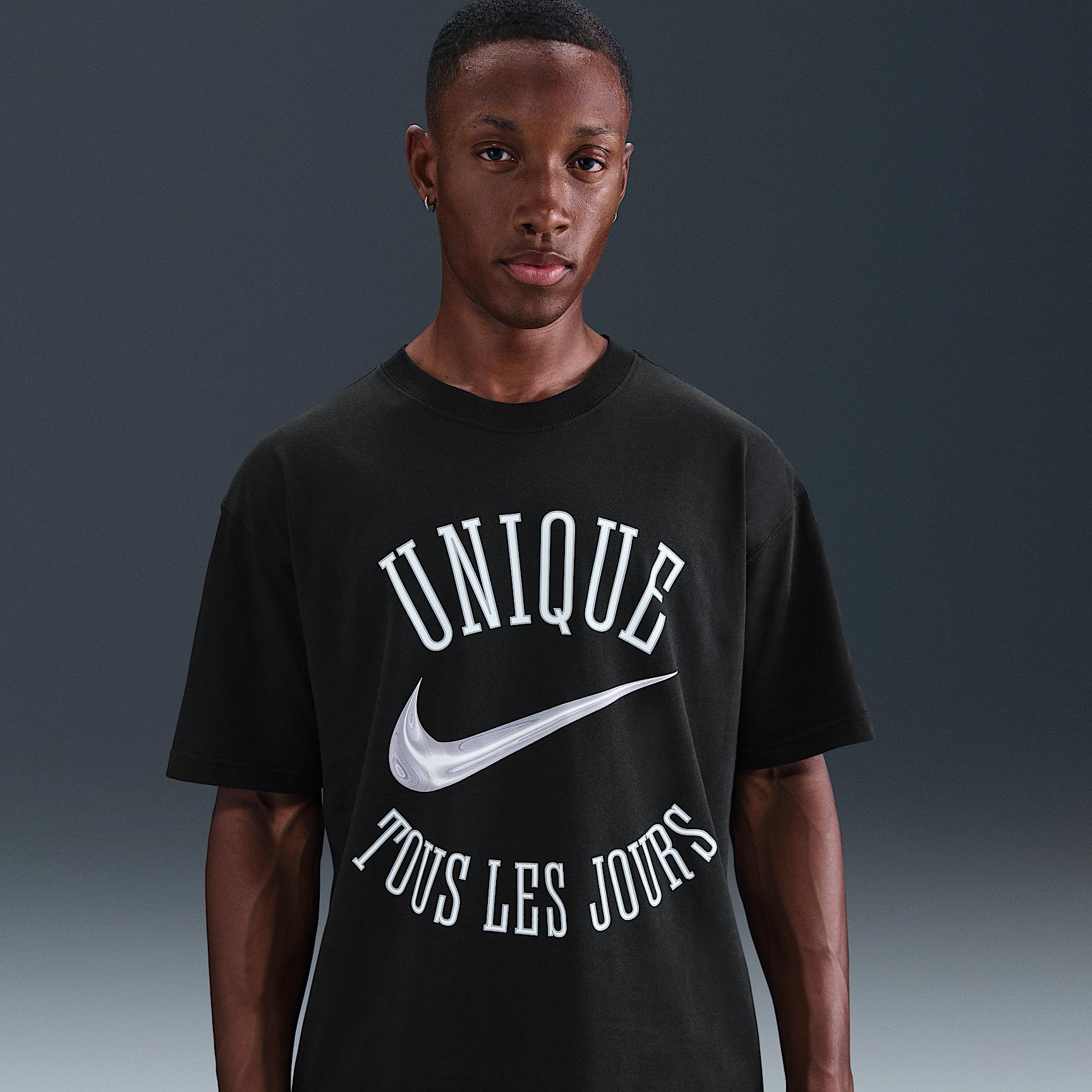 Nike Mens Victor Wembanyama Basketball T-Shirt | HV1695-010 Product Image