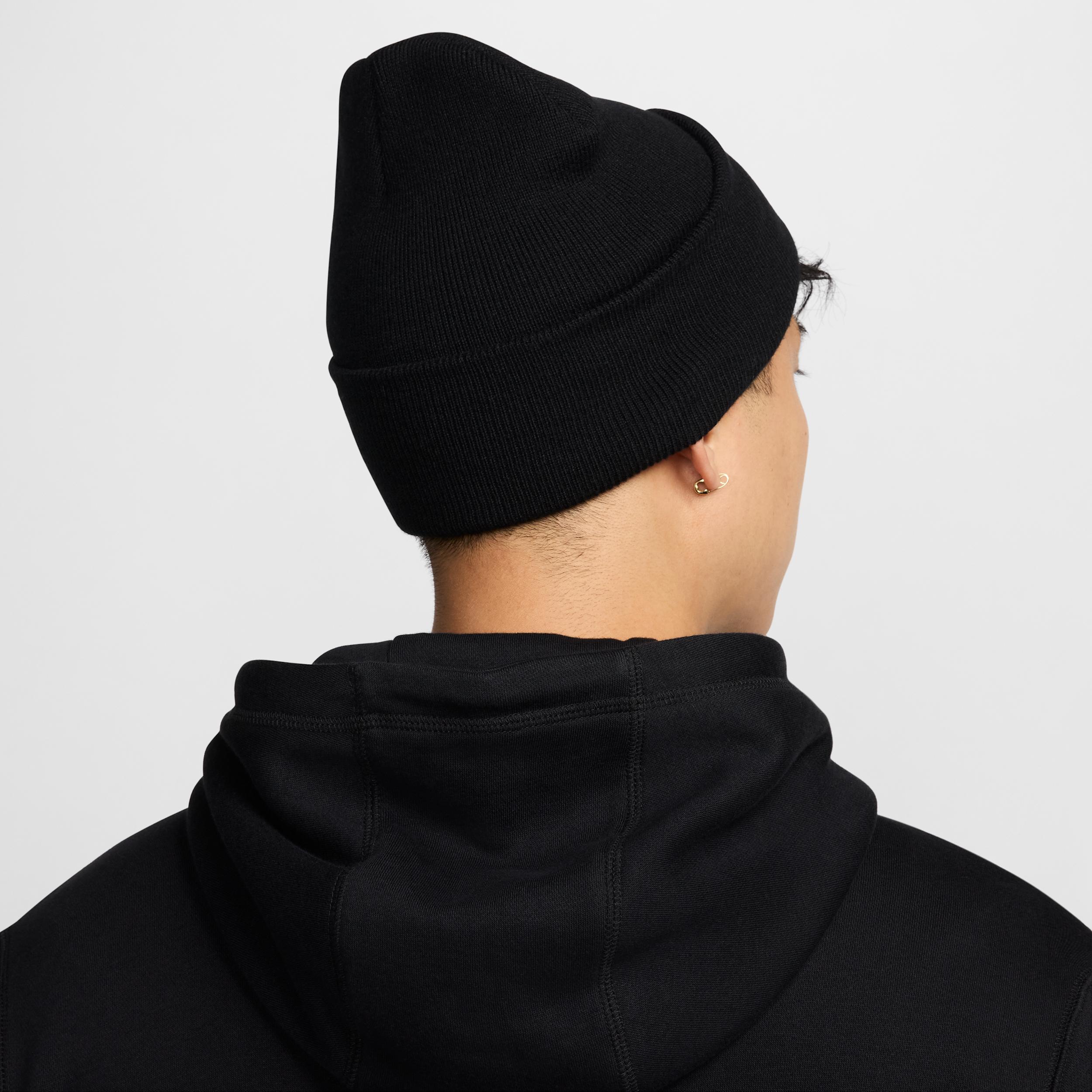 Nike Unisex Peak Swoosh Beanie | HF0187-010 Product Image