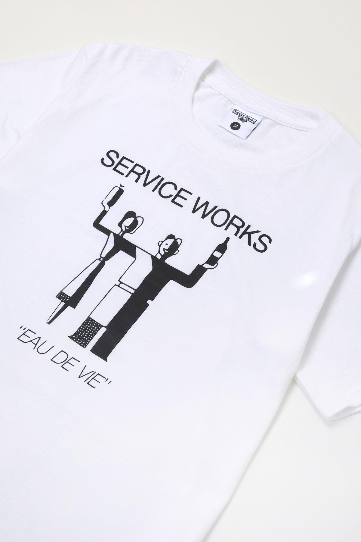 Service Works - Eau De Vie Tee - White Product Image