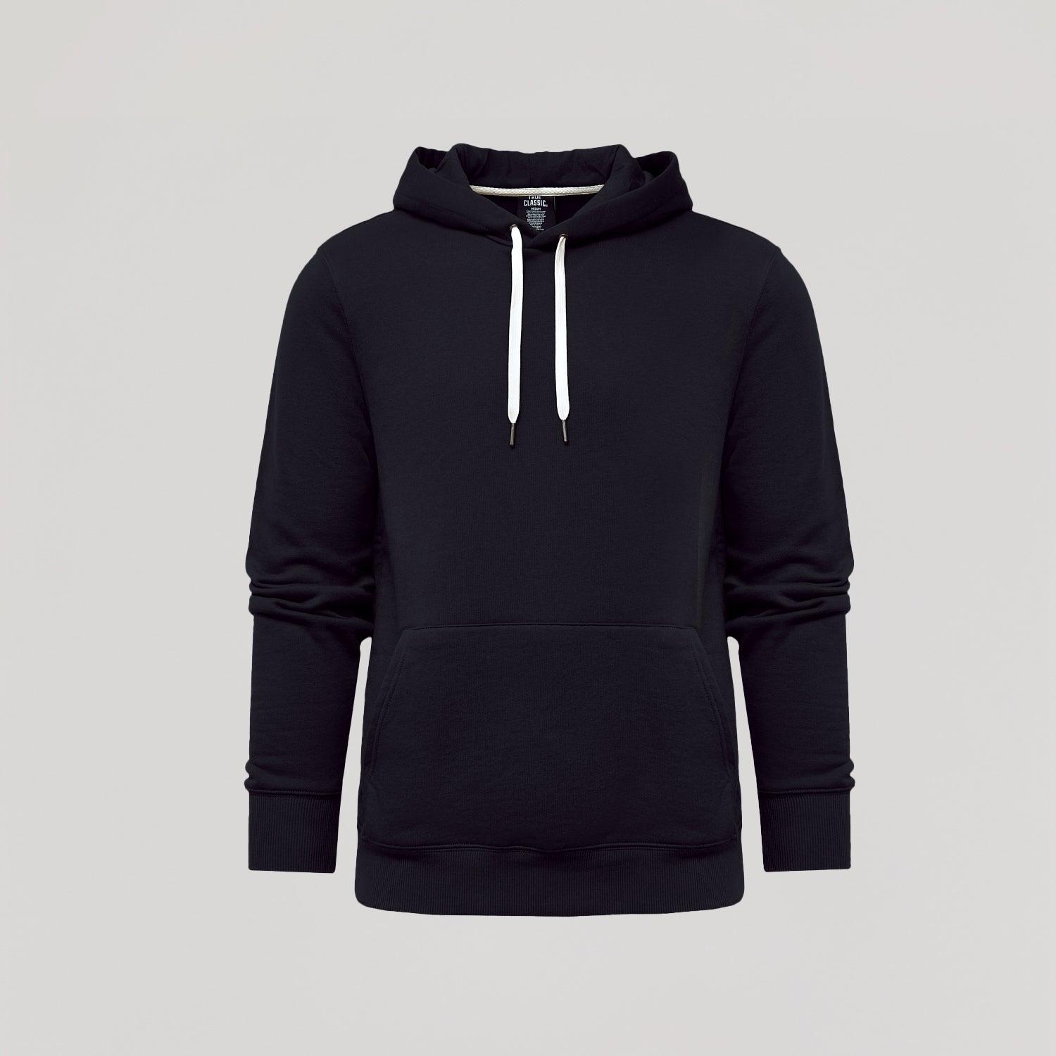 Black Fleece French Terry Pullover Hoodie Product Image