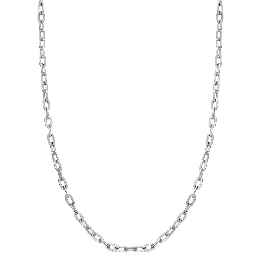 Men's LYNX Stainless Steel Chain Necklace, Size: 18" Product Image