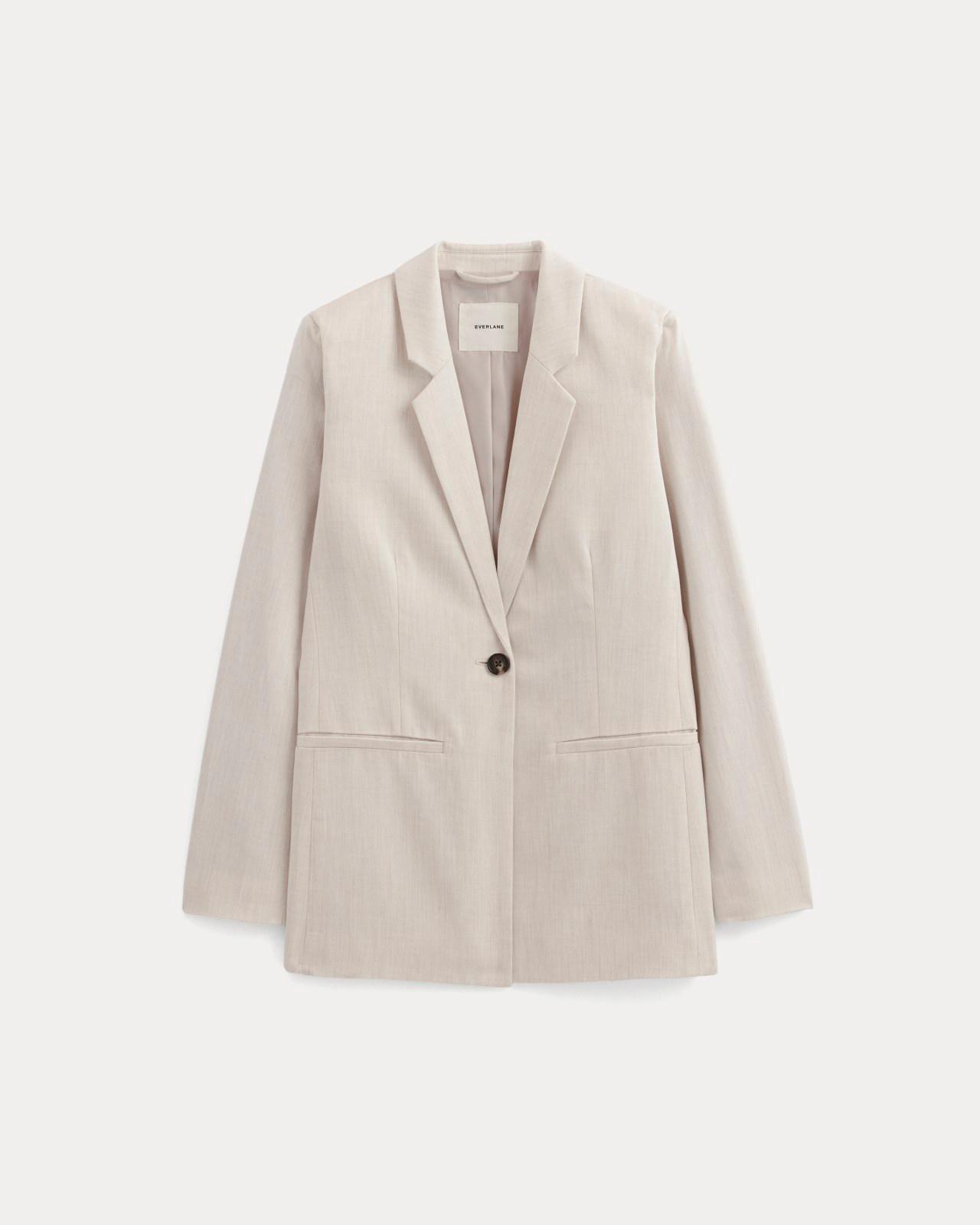 The Relaxed Blazer in Buttersmooth Product Image