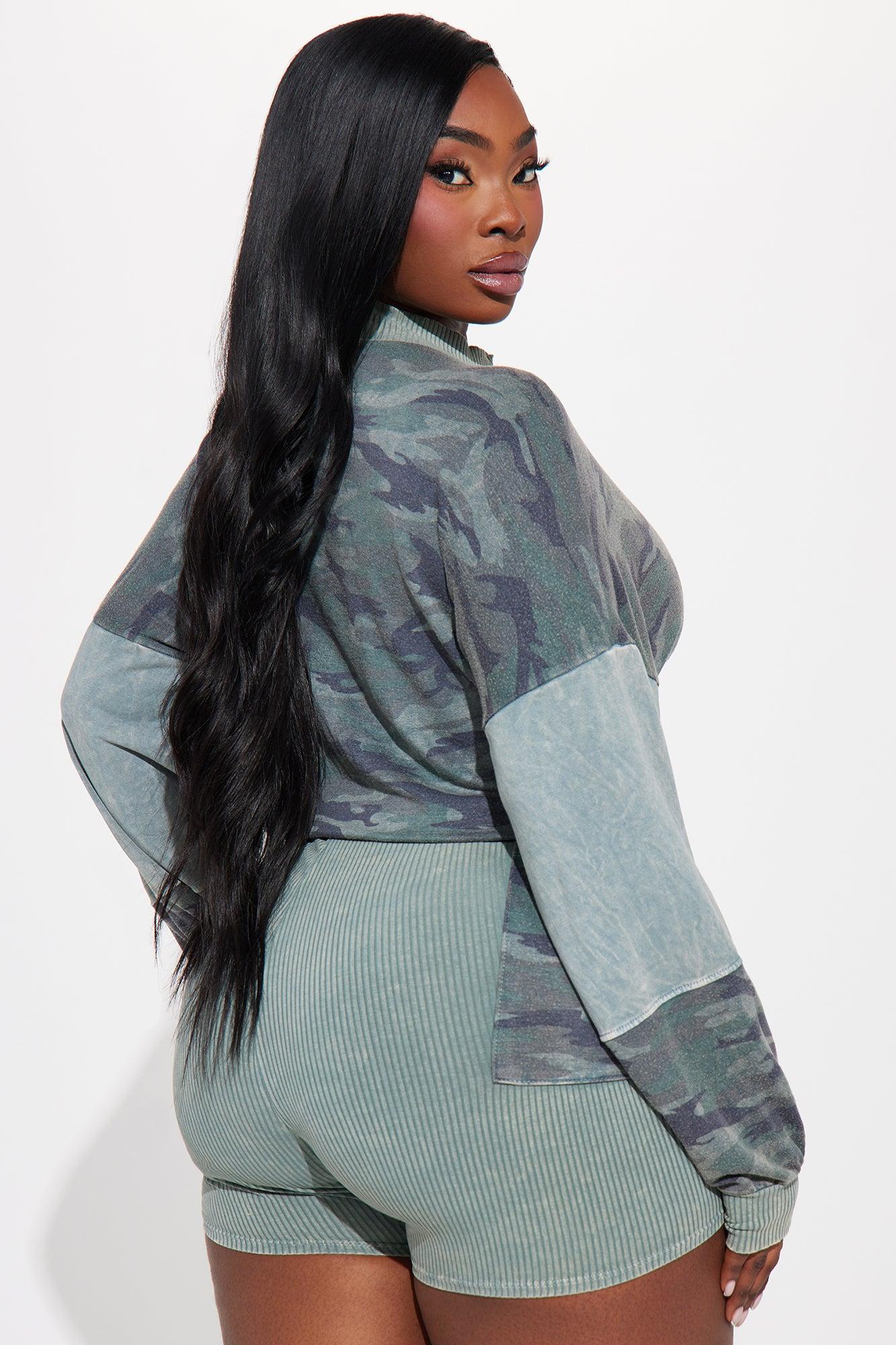 Off Duty Romper - Camouflage Product Image