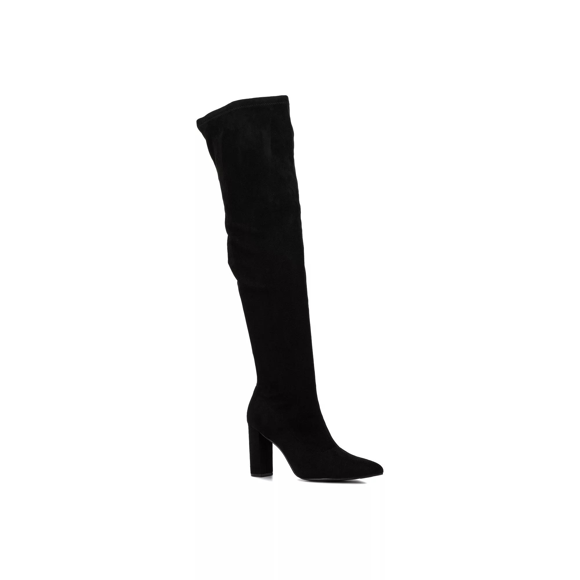 New York & Company Monia Womens Tall High-Heeled Boots Product Image