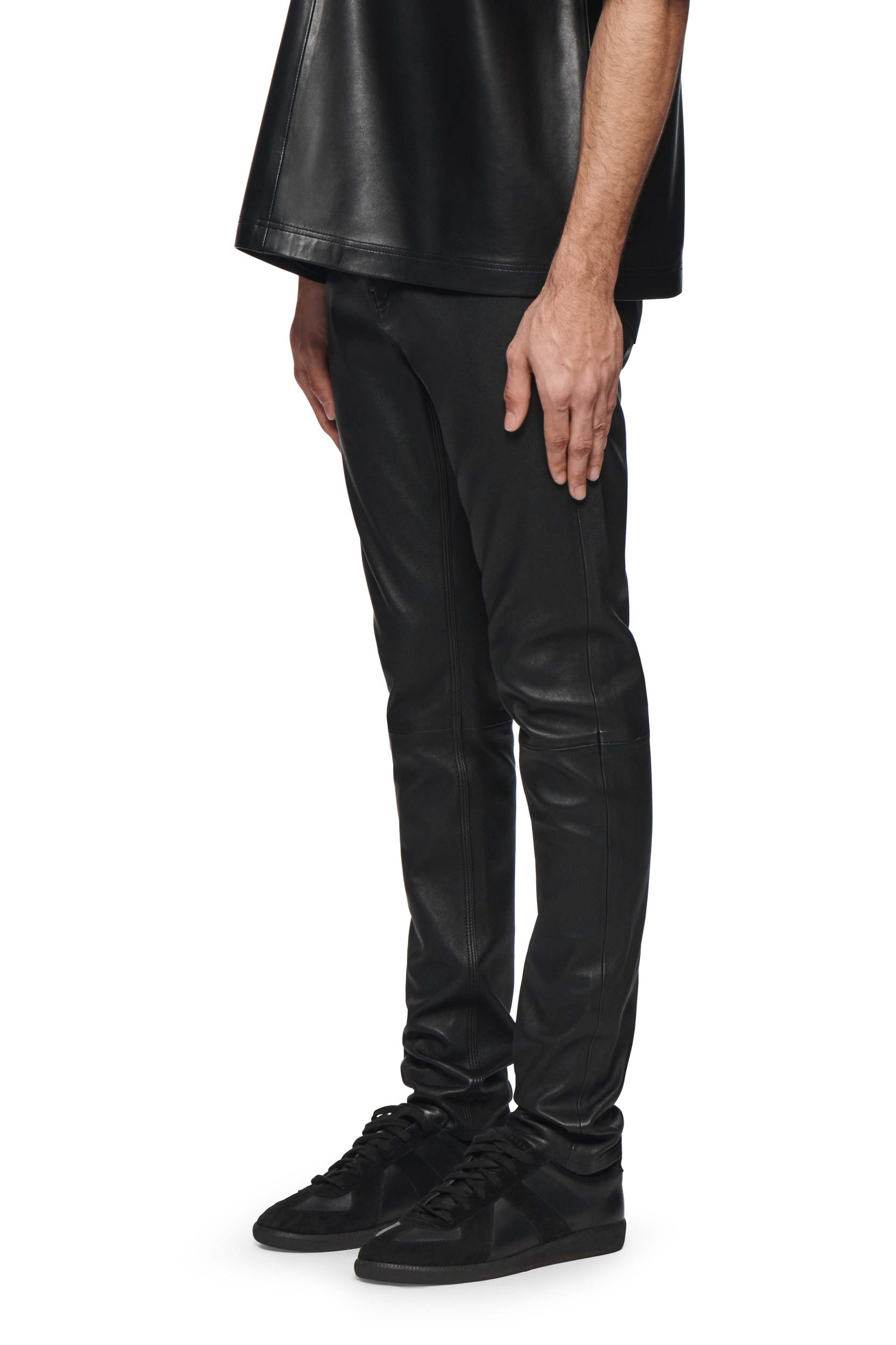 P001 Leather Pant Male Product Image