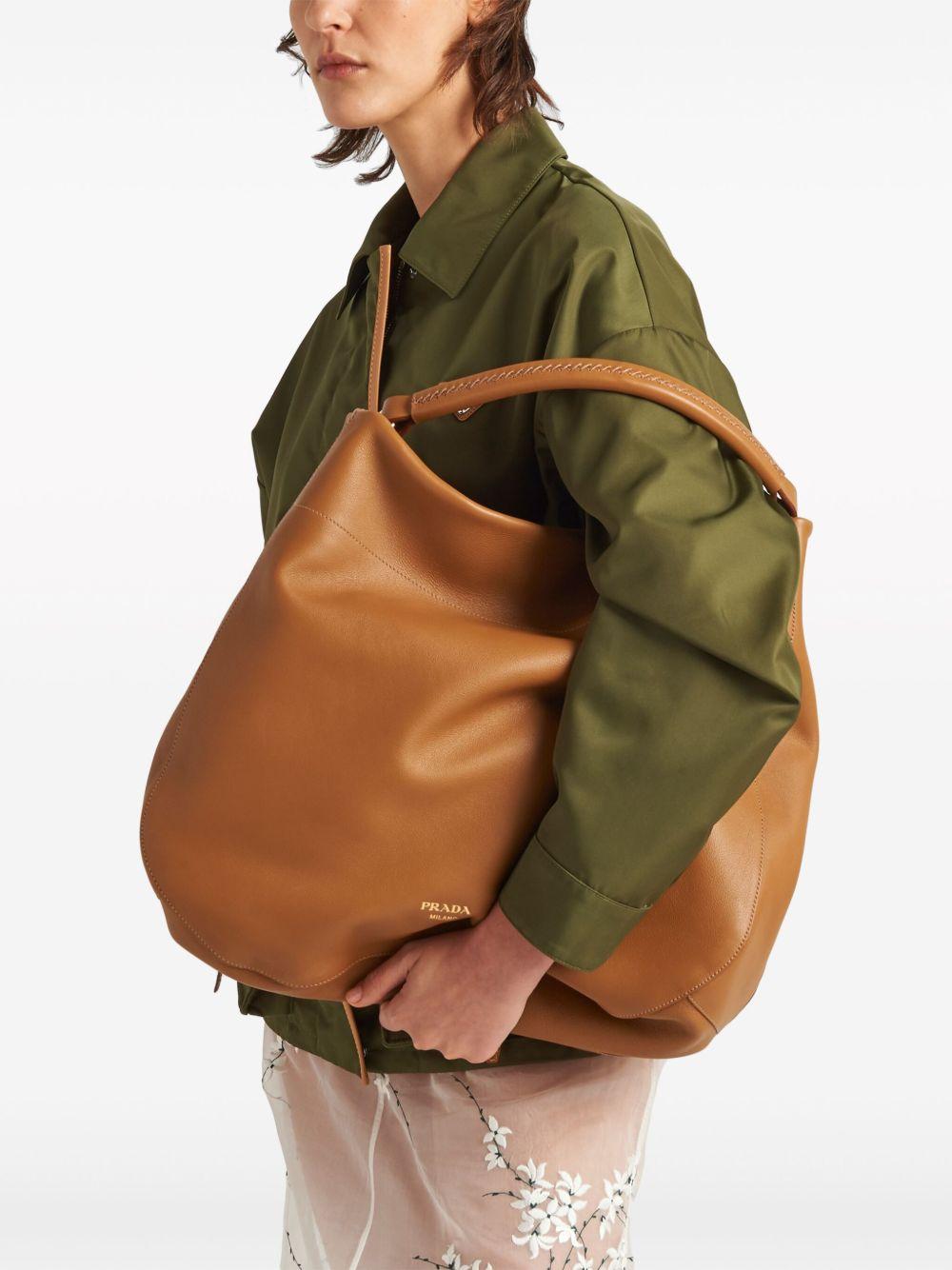 large leather shoulder bag Product Image