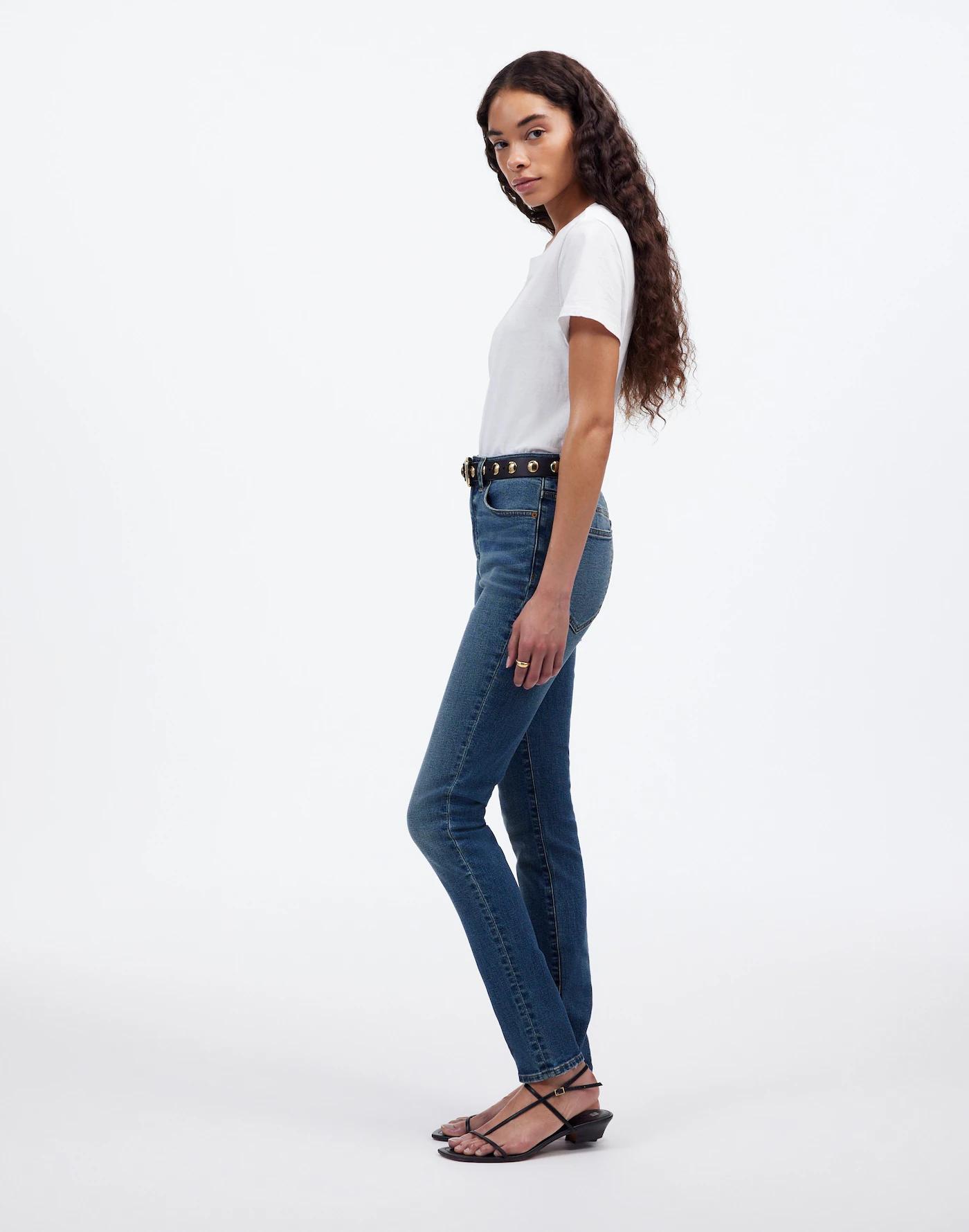 10" High-Rise Skinny Jeans Product Image