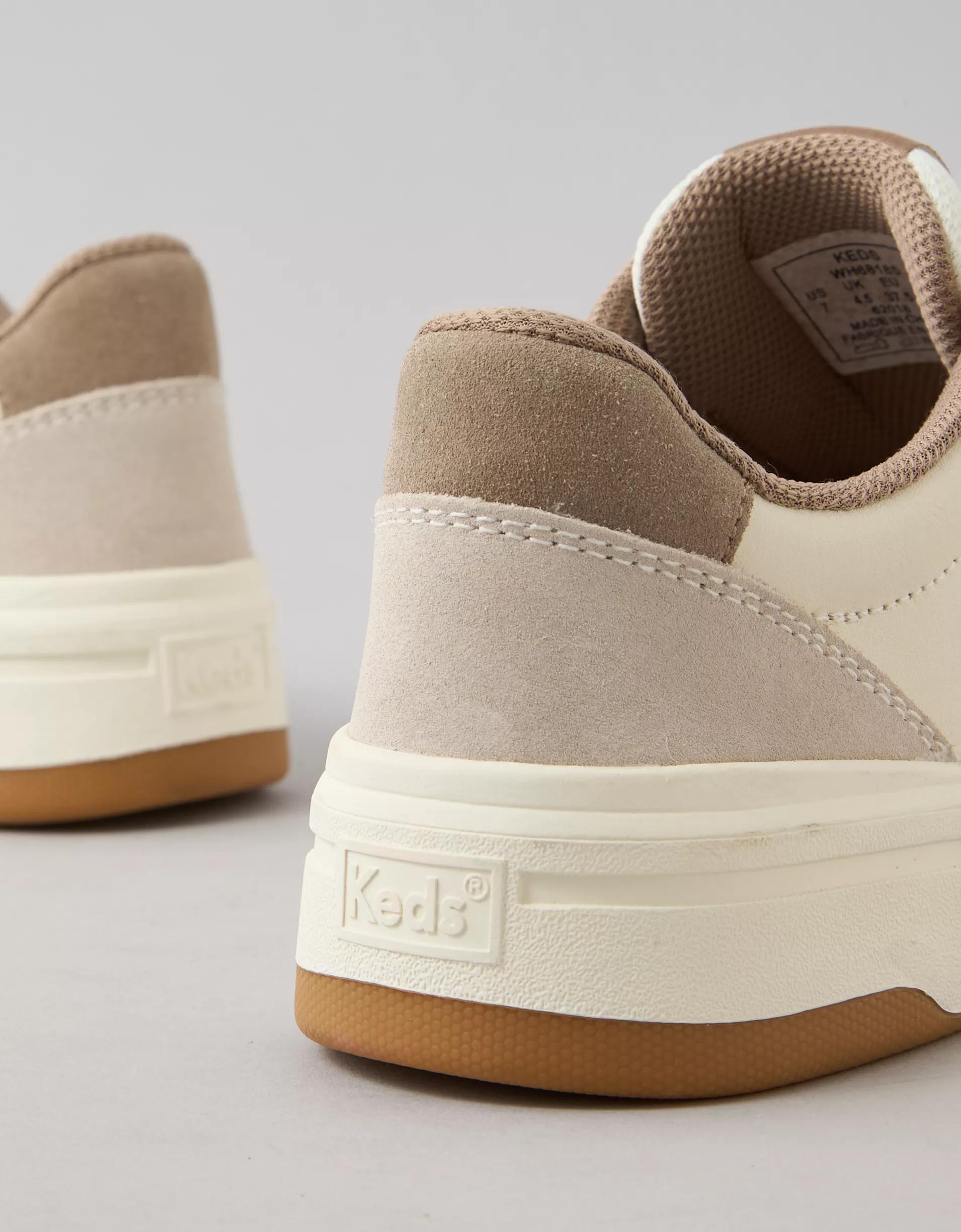 Keds The Court Leather Lace-Up Sneaker Product Image