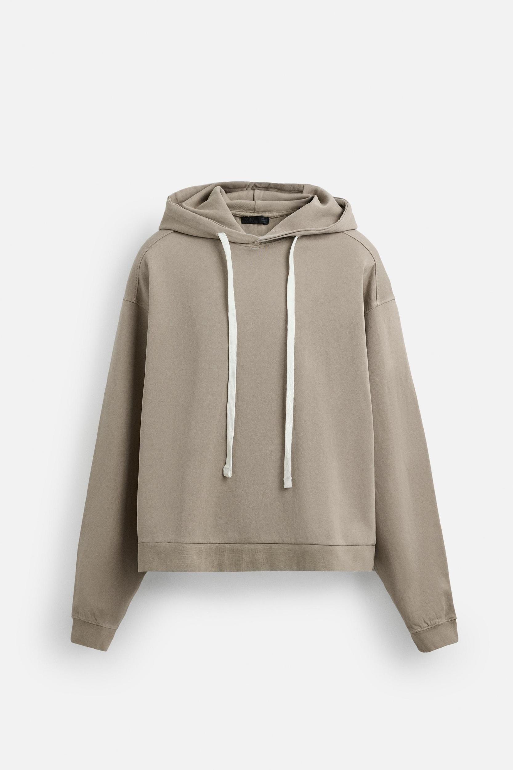 TEXT HOODED SWEATSHIRT Product Image