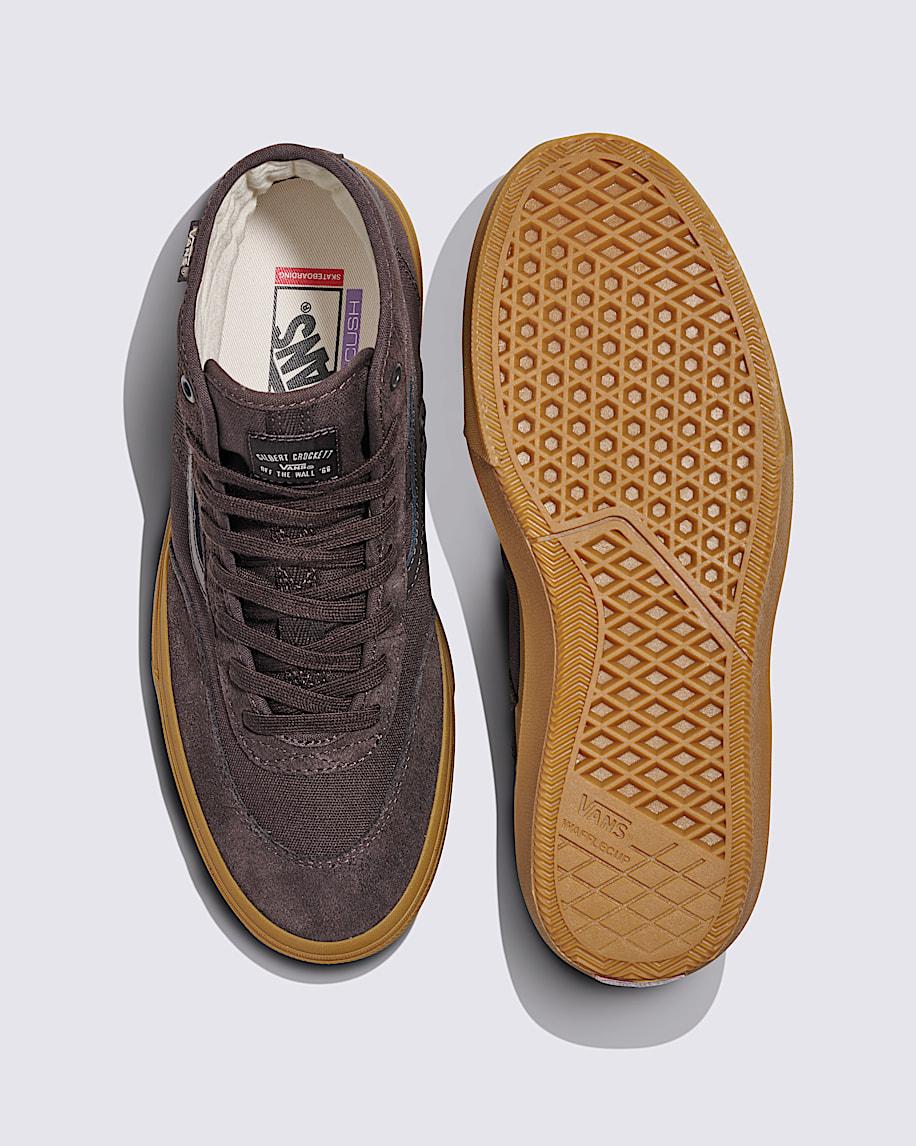 Skate Gilbert Crockett High Shoe in Brown / Gum| Vans US Product Image