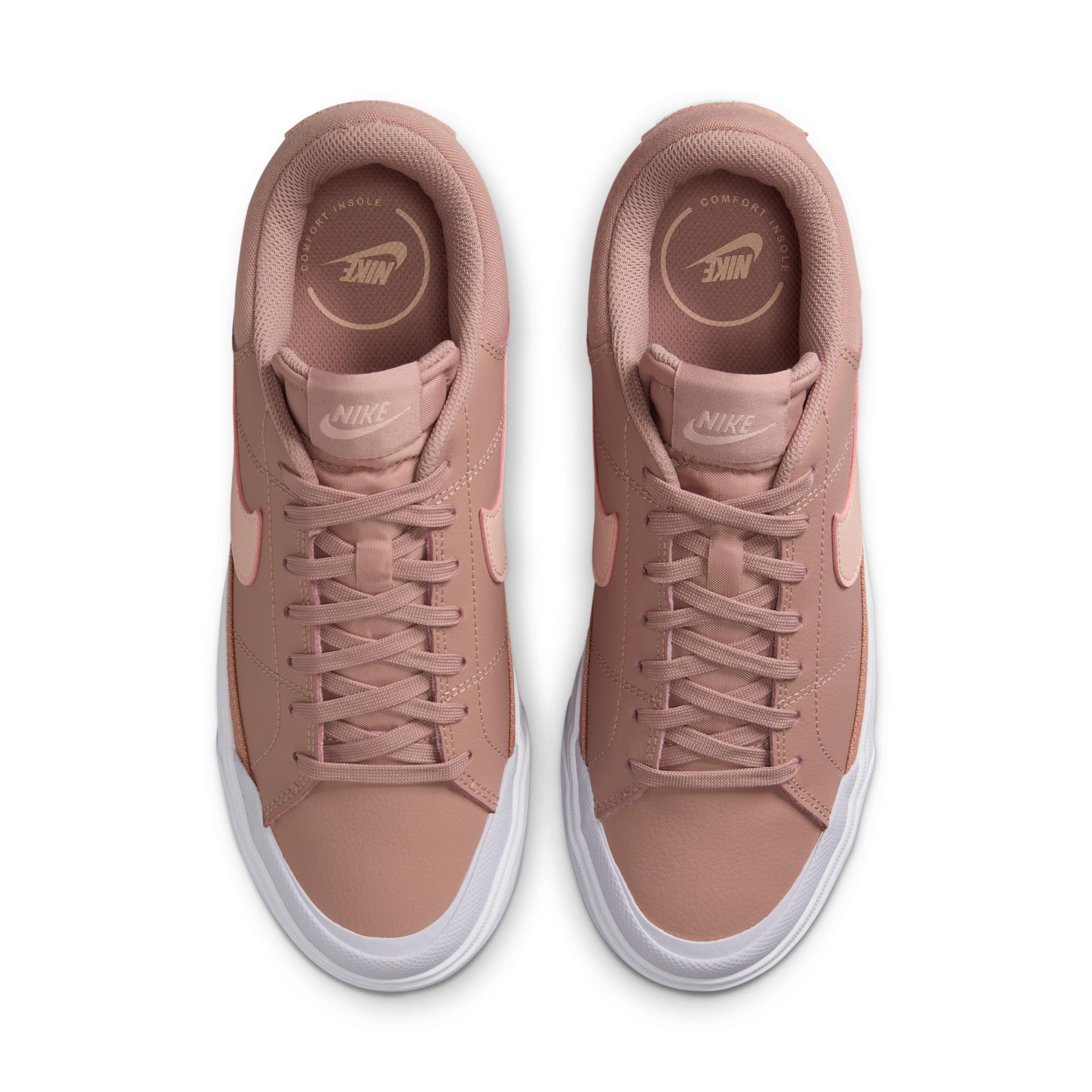 Nike Womens Court Legacy Lift Shoes | DM7590-601 Product Image