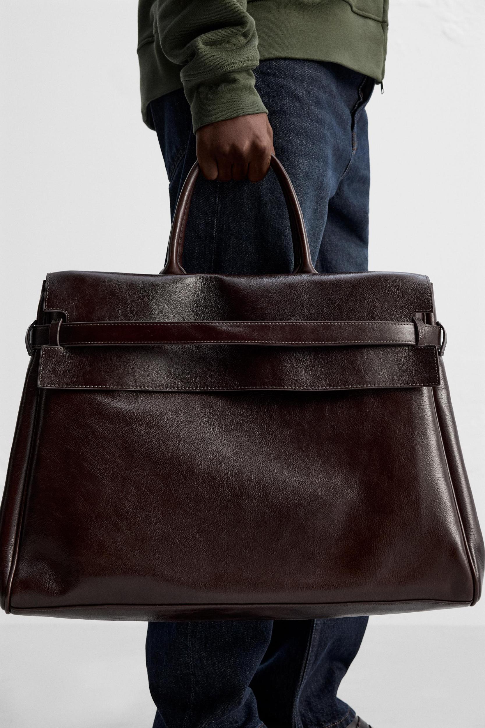 LEATHER HANDBAG Product Image