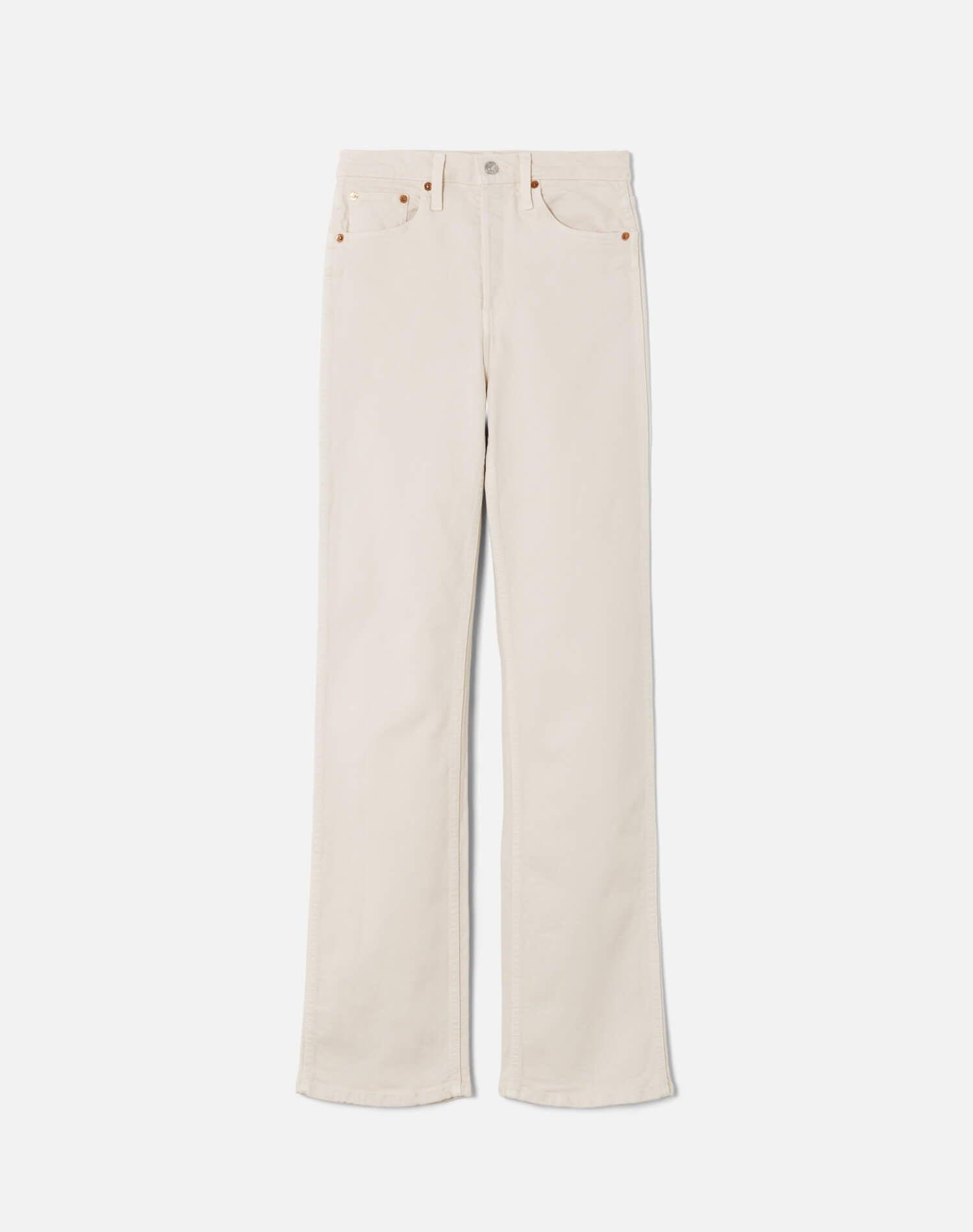 Comfort Stretch 90s High Rise Loose - Vintage White Female Product Image