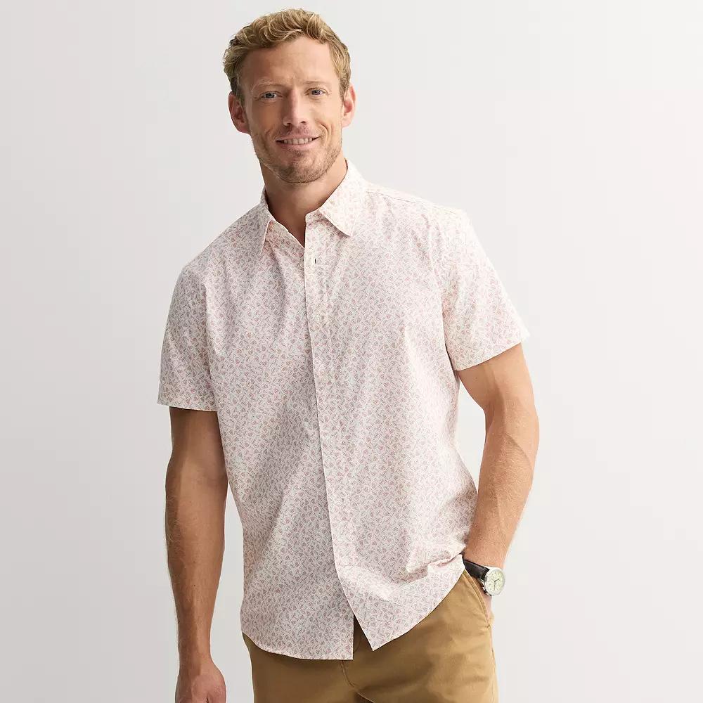 Men's Sonoma Goods For Life® Short Sleeve Performance Shirt,  Product Image