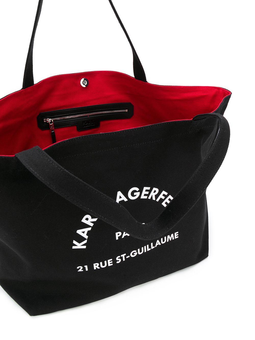 Rue St-Guillaume canvas tote bag Product Image