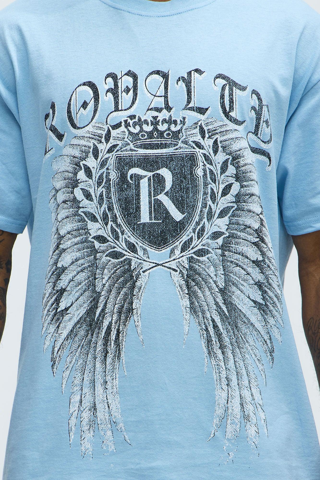 Royalty Crest Short Sleeve Tee - Blue Product Image