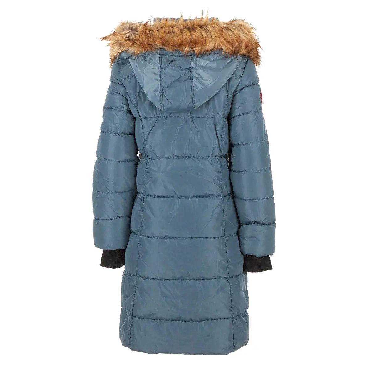 Canada Weather Gear Women's Long Puffer with Faux Fur Trim Hood Product Image