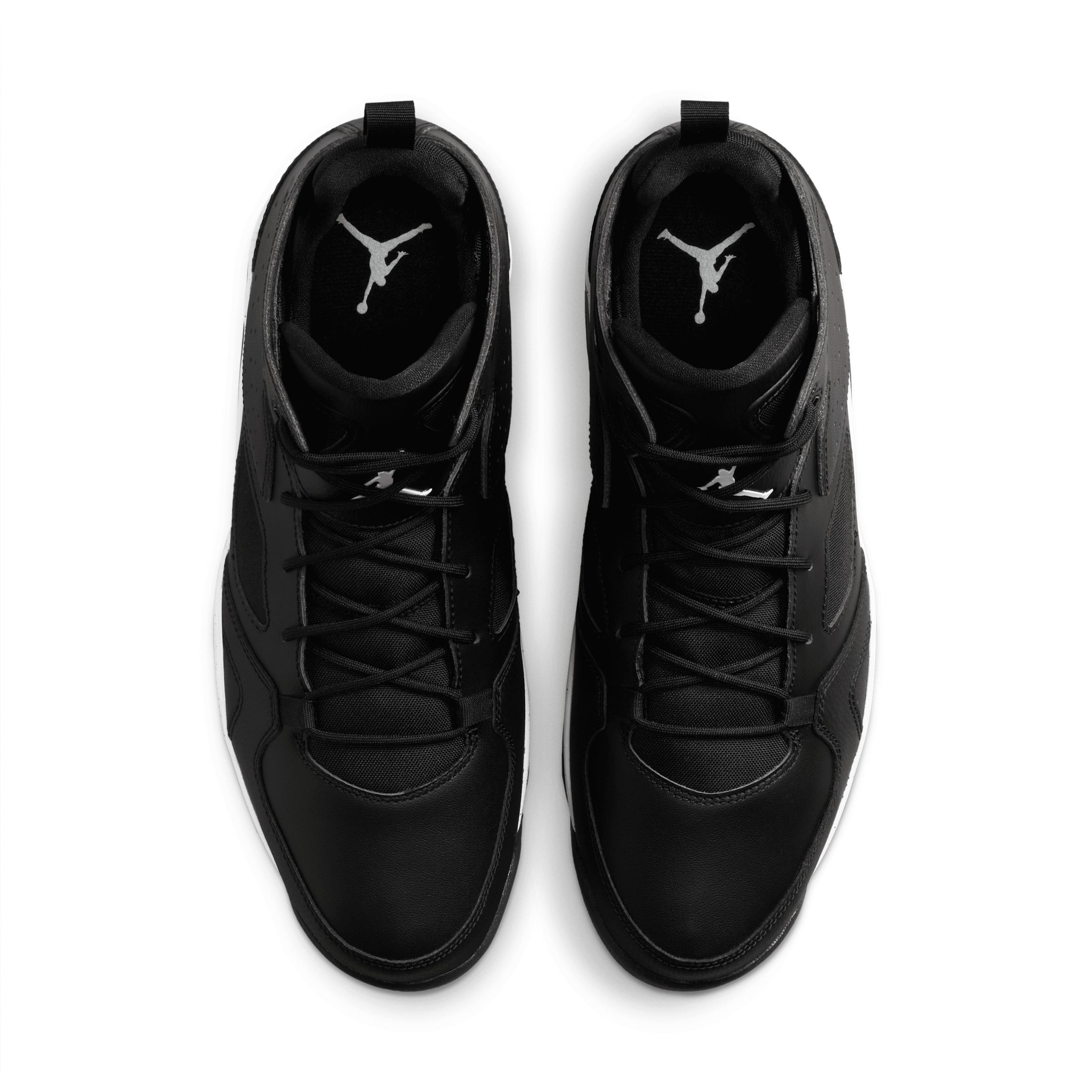 Jordan Mens Jordan Flight Club 91 - Mens Basketball Shoes Black/White Product Image