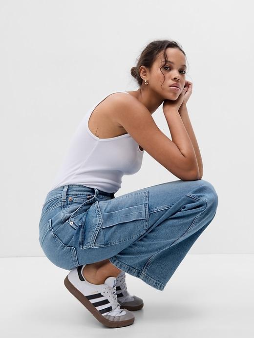 Mid Rise 90s Loose Jeans Product Image