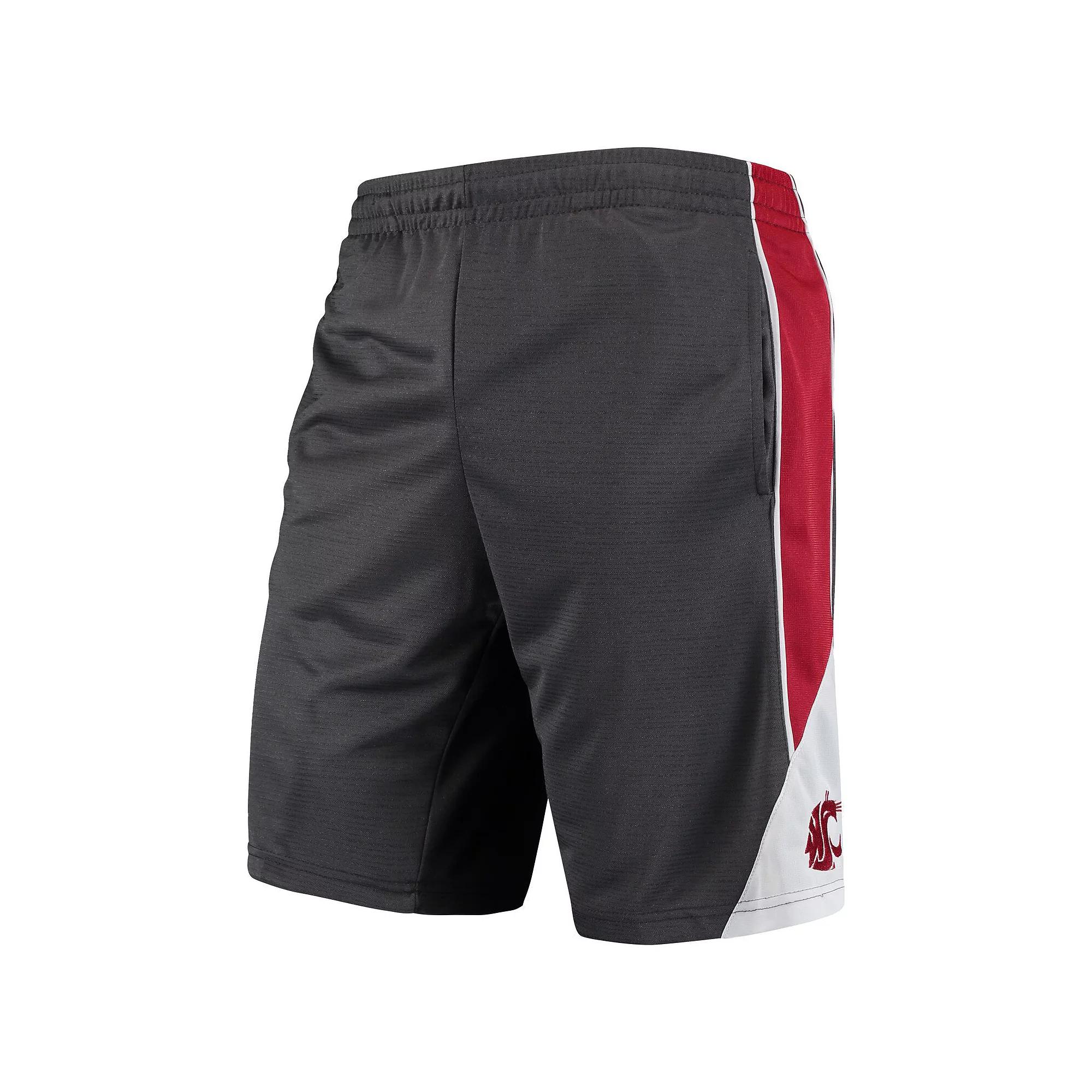 Men's Colosseum Charcoal Washington State Cougars Turnover Team Shorts,  Product Image