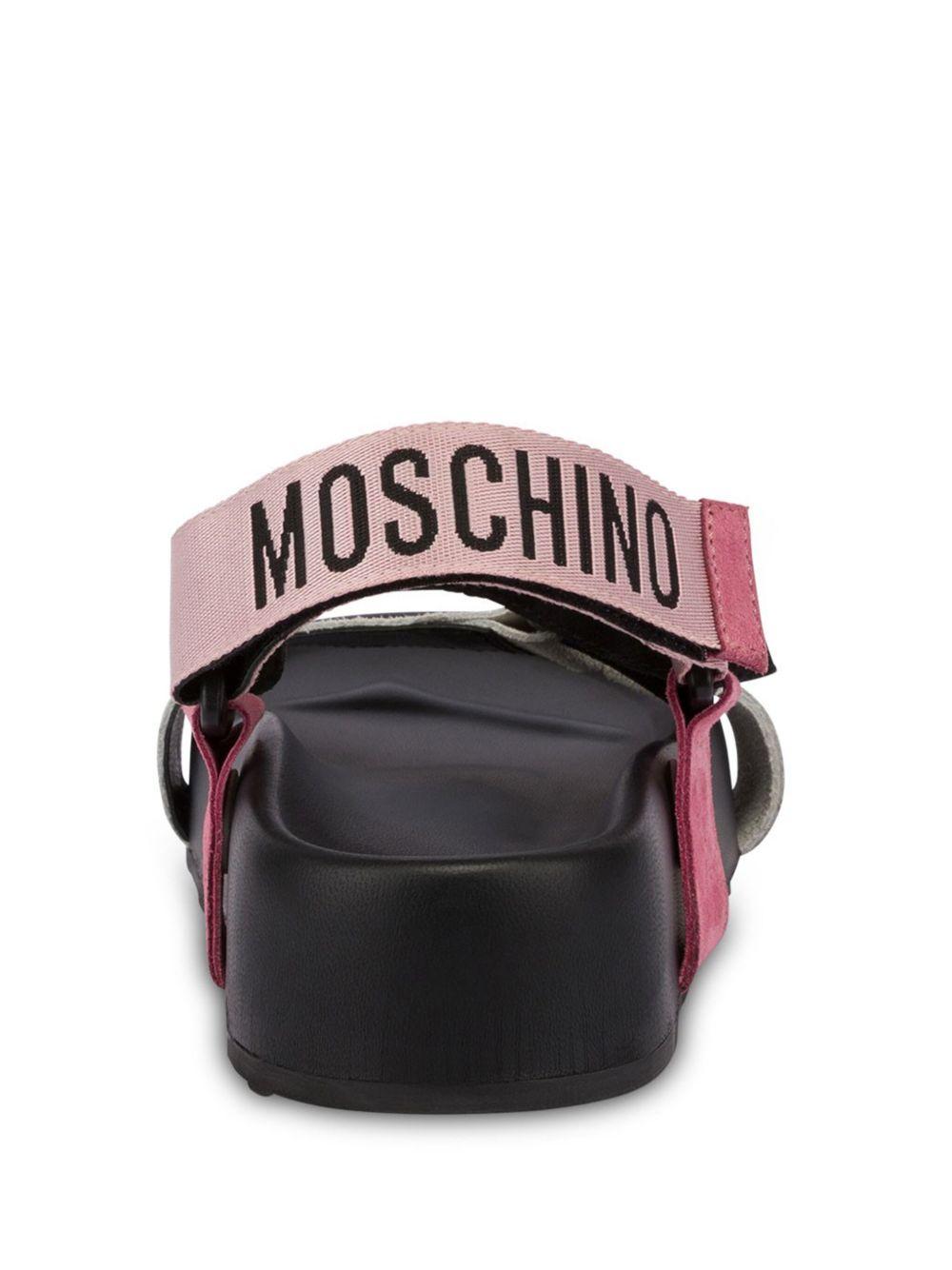 logo-jacquard sandals Product Image