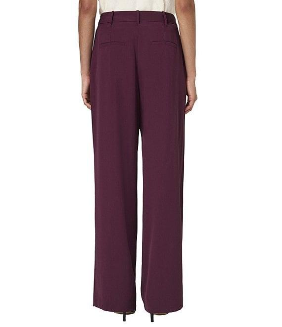 French Connection Harry Suiting High Waisted Coordinating Wide Leg Pants Product Image