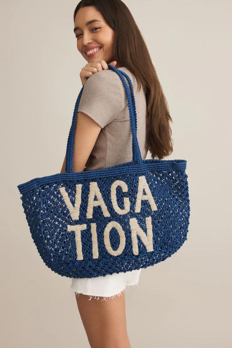 Woven Jute Tote Bag Product Image