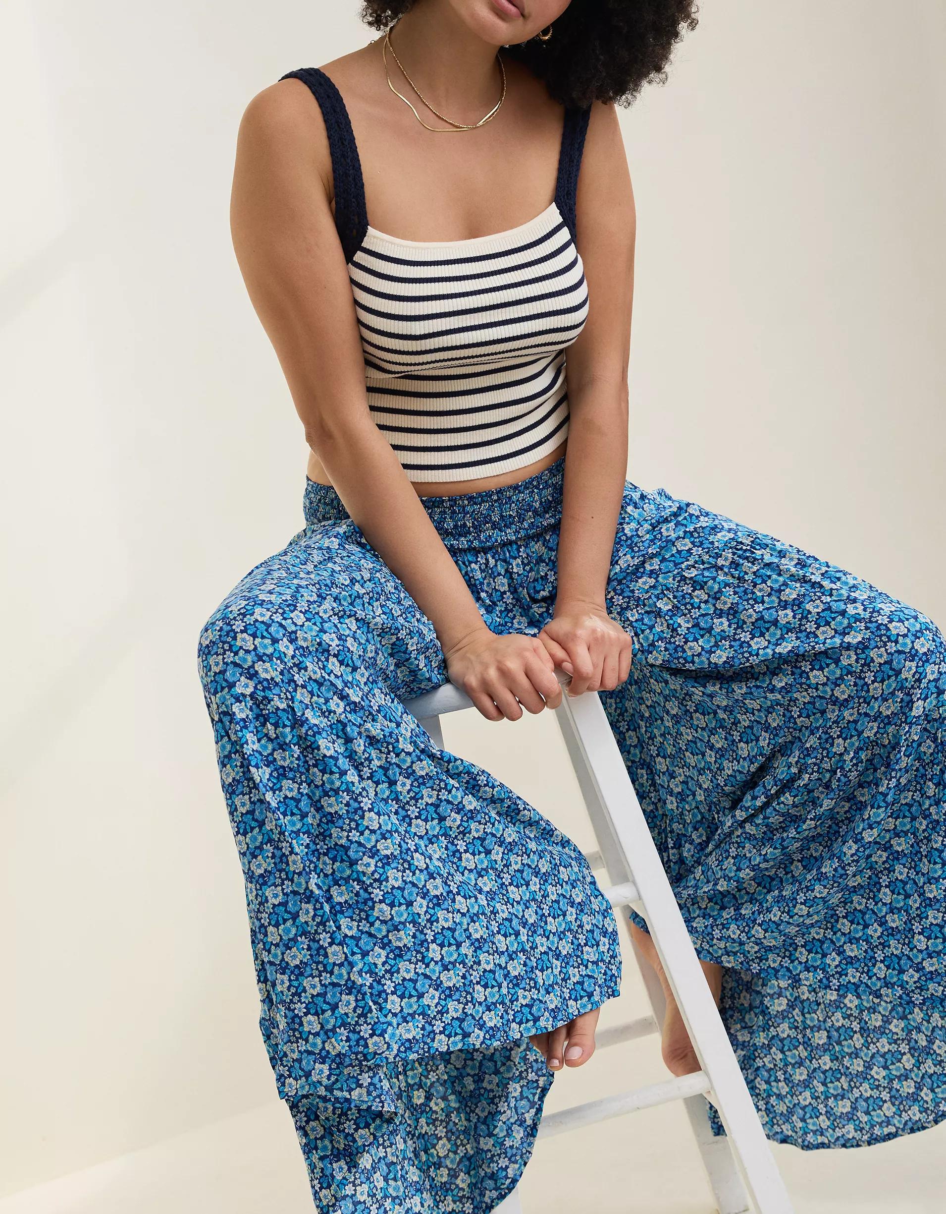 Aerie Crochet Sweater Tank Top Product Image