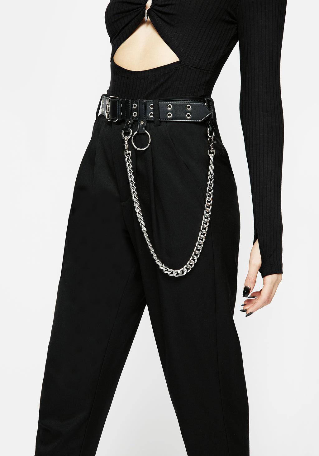 Fury Double Eyelet Chain Belt Product Image