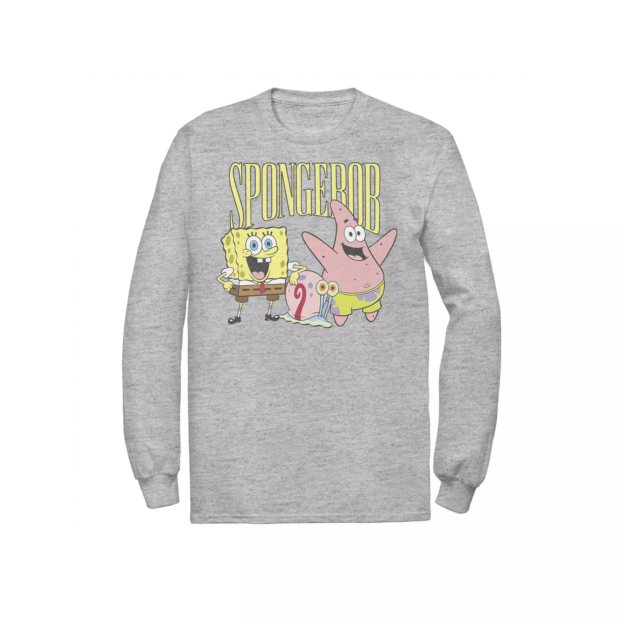 Men's SpongeBob SquarePants Best Friends Poster Tee,  Product Image