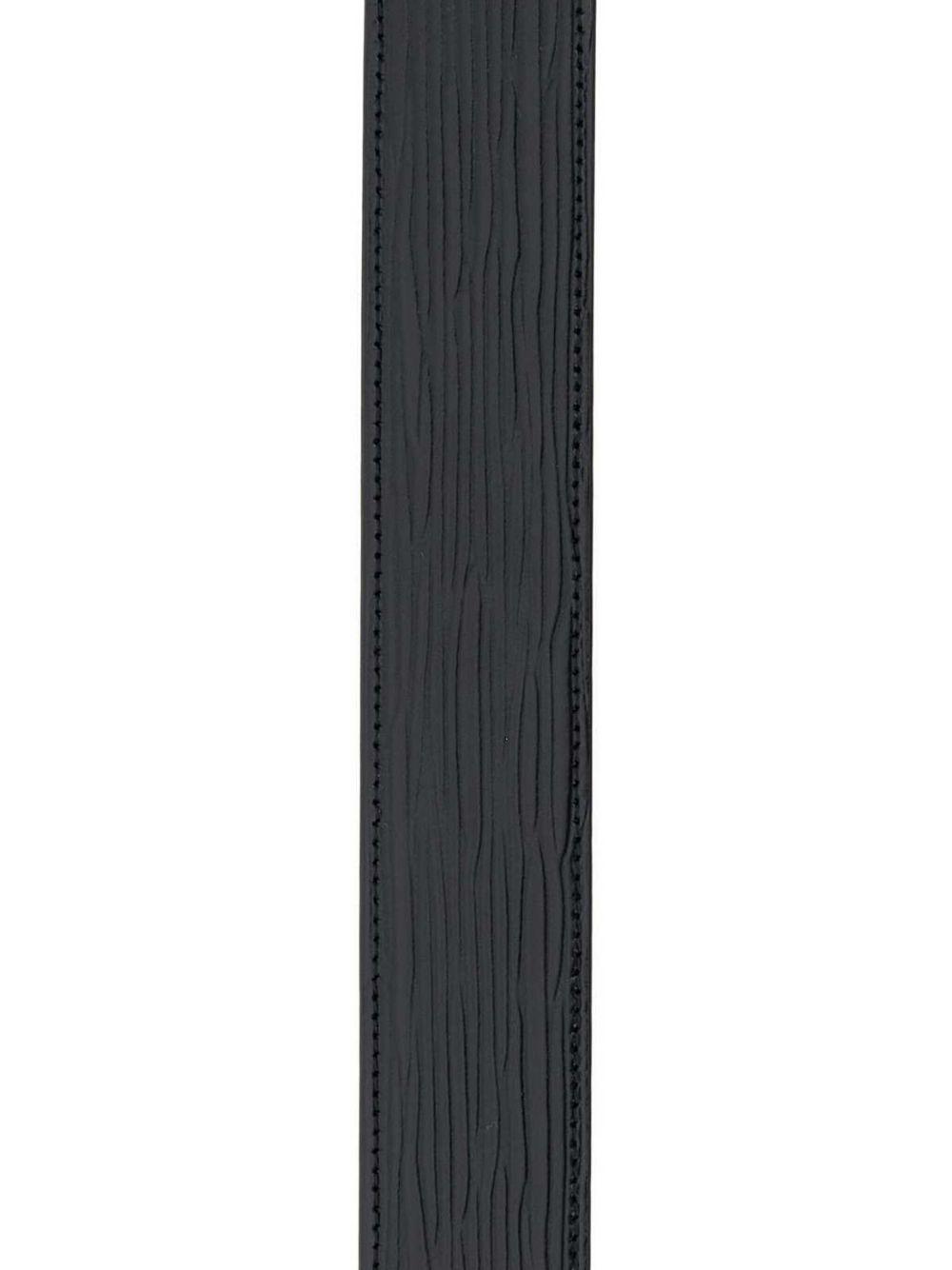 MONTBLANC Logo Buckled Reversible Belt In Multi Product Image