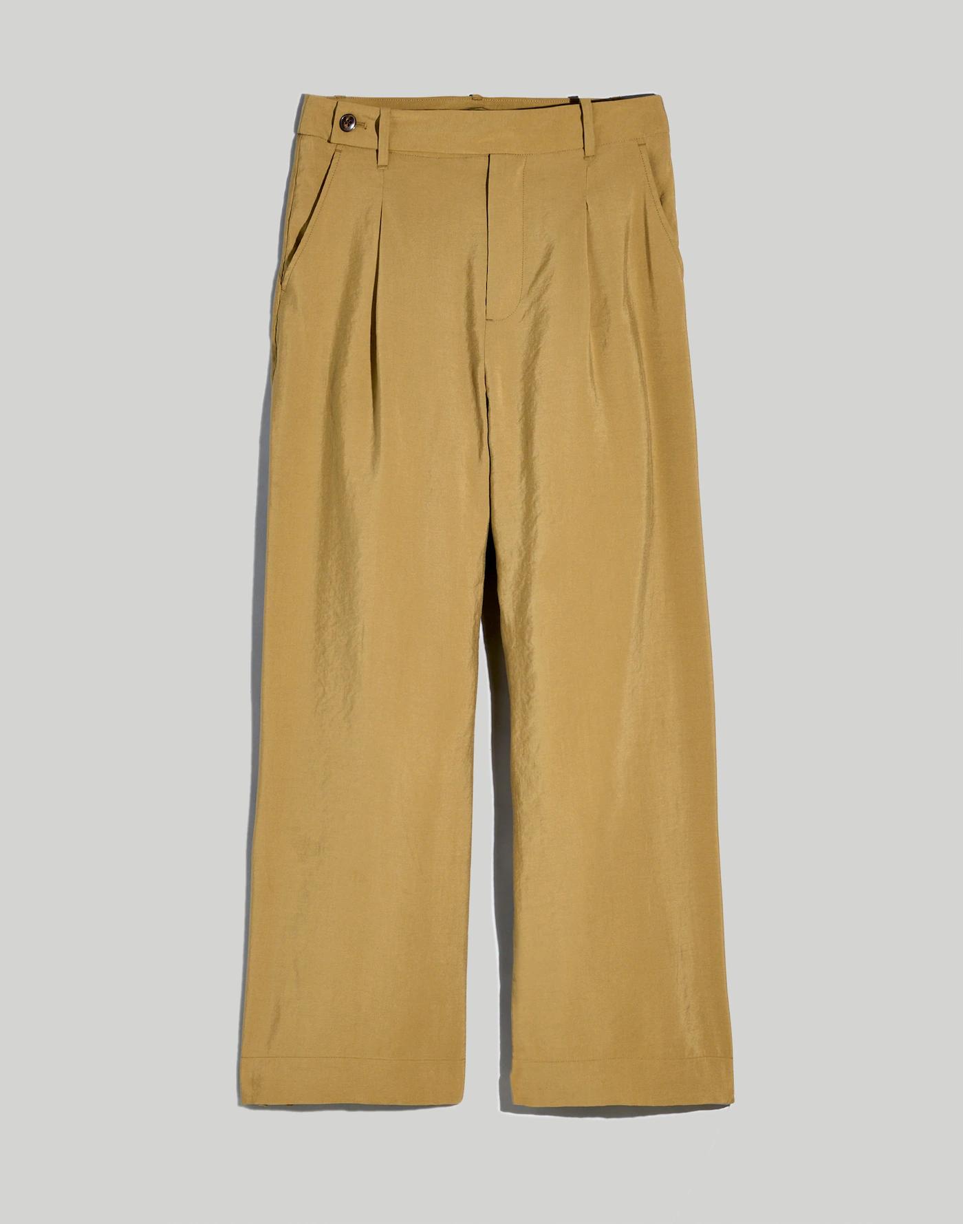 The Harlow Wide-Leg Ankle Pant in Softdrape Product Image
