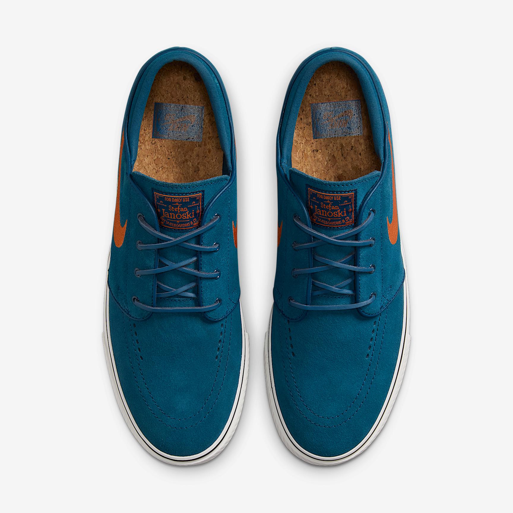 Mens Nike SB Zoom Janoski OG+ Skate Shoes | FD6757-401 Product Image