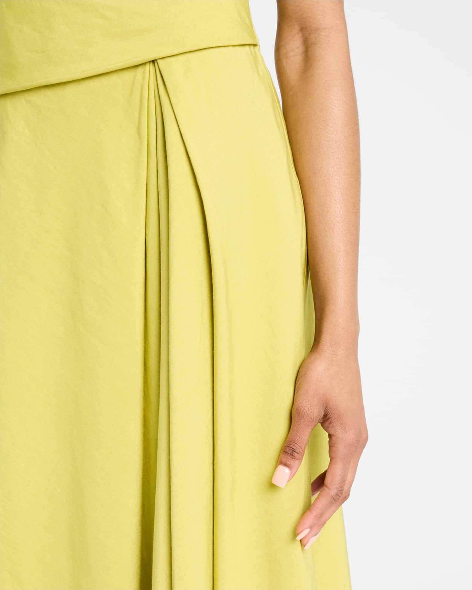 Drape-Front Asymmetric Dress Product Image