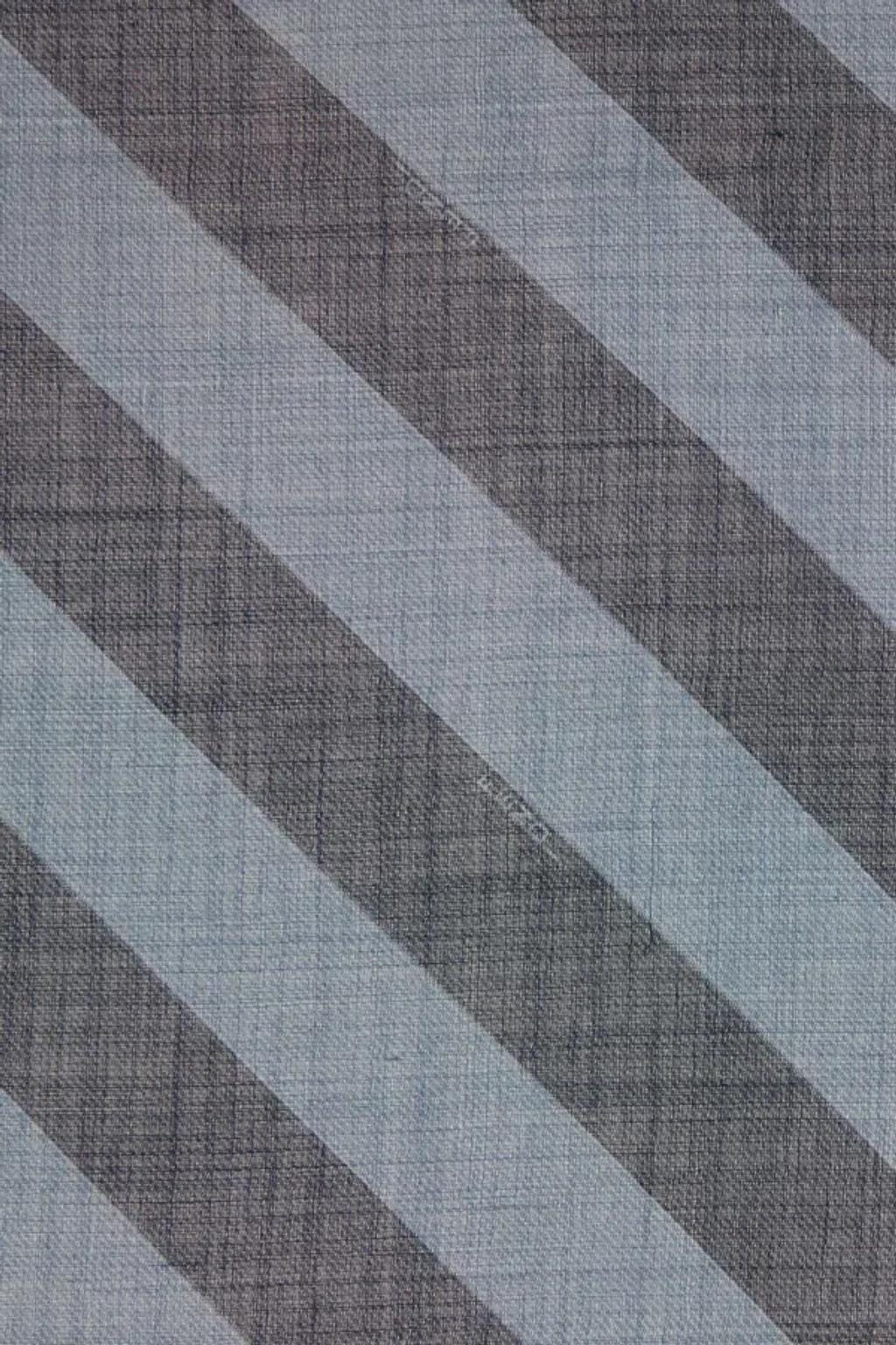 FENDI Men Embroidered Wool And Linen Scarf In Multicolor Product Image