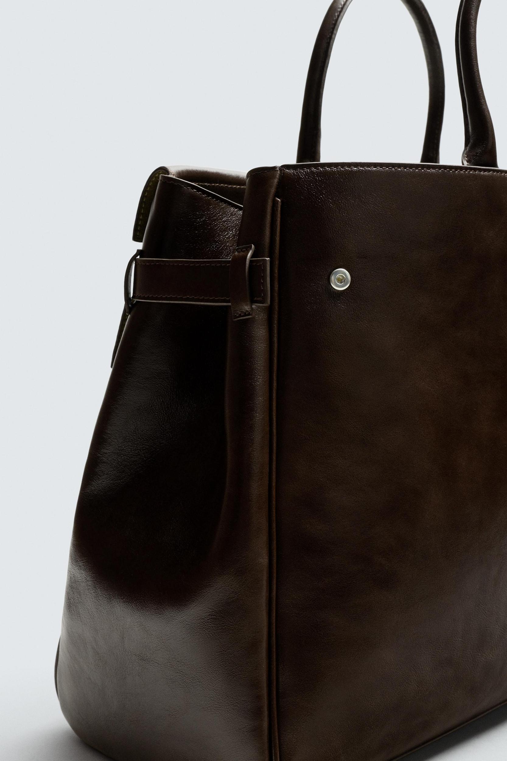 LEATHER HANDBAG Product Image