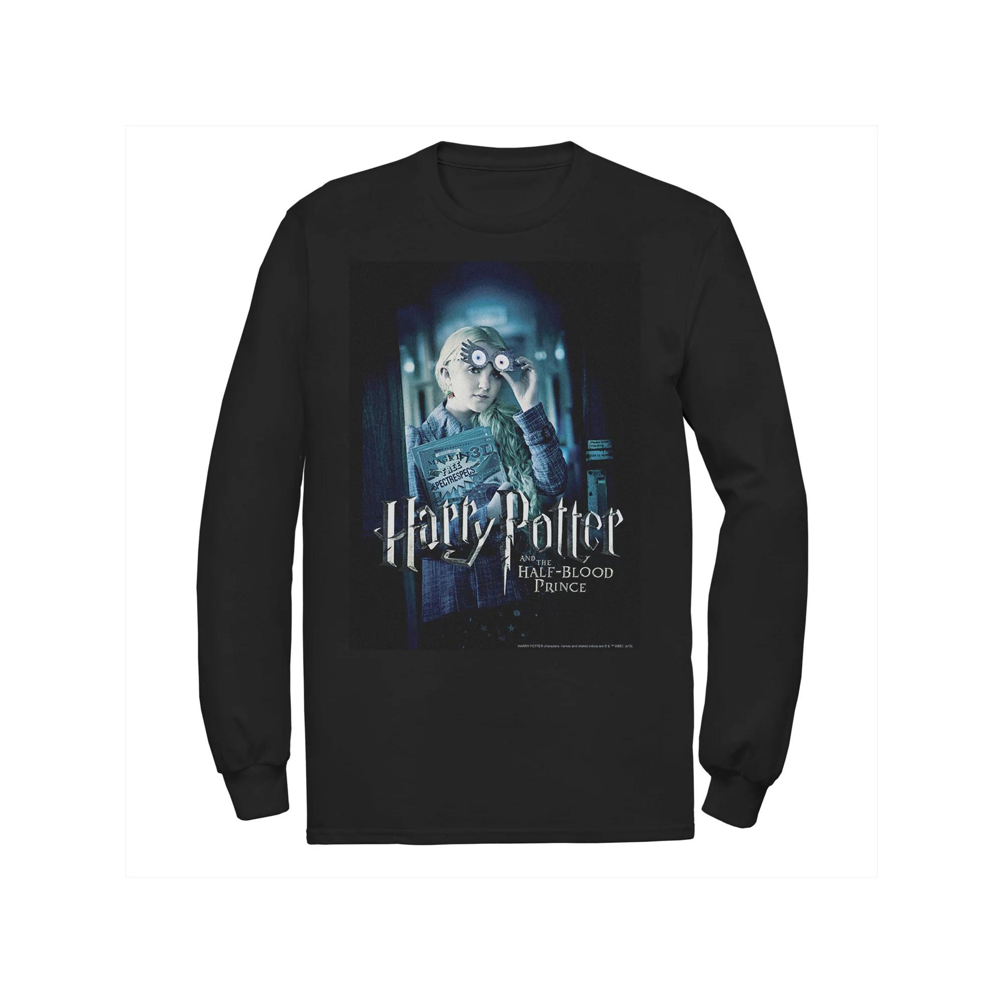 Men's Harry Potter Half-Blood Prince Luna Lovegood Poster Long Sleeve Graphic Tee,  Product Image