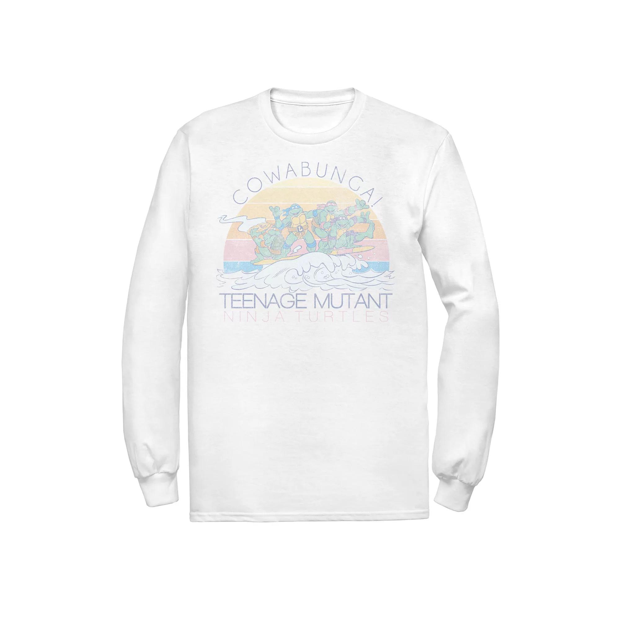 Men's Teenage Mutant Ninja Turtles Cowabunga! Group Shot Tee,  Product Image