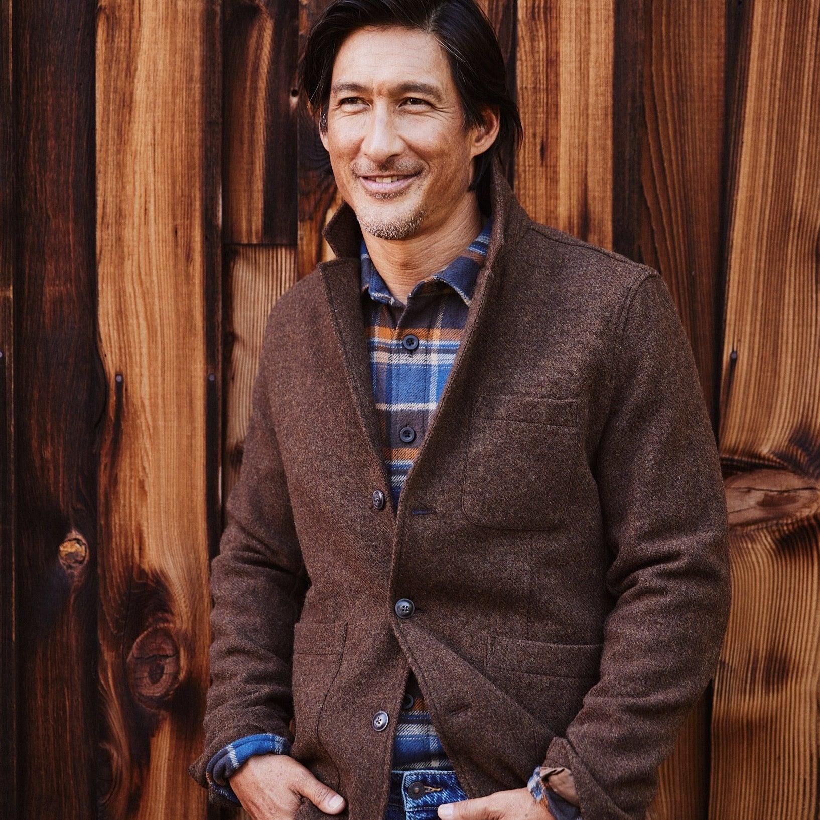 Swire Wool Blazer - Chestnut Product Image