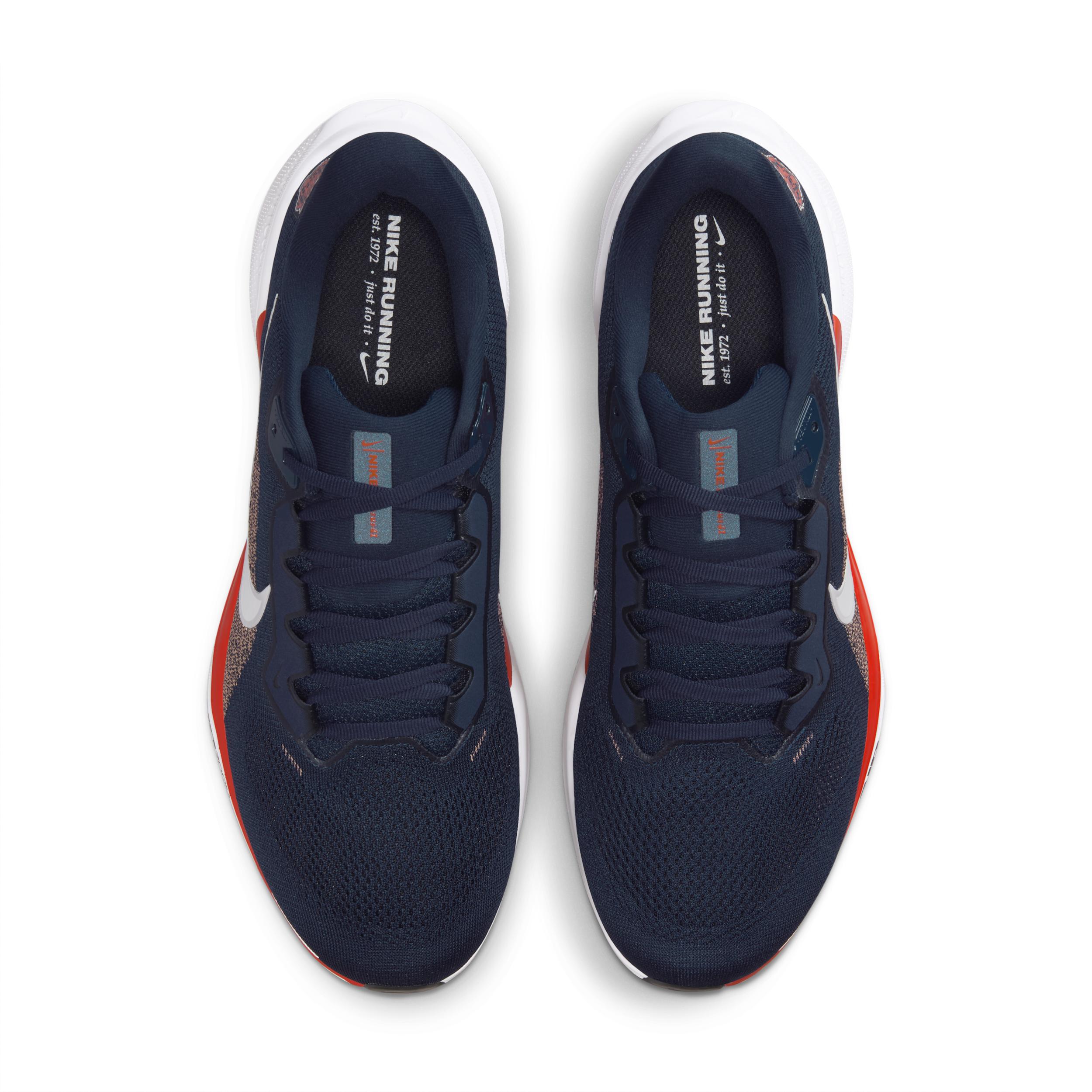 Chicago Bears Pegasus 41 Nike Men's NFL Road Running Shoes Product Image