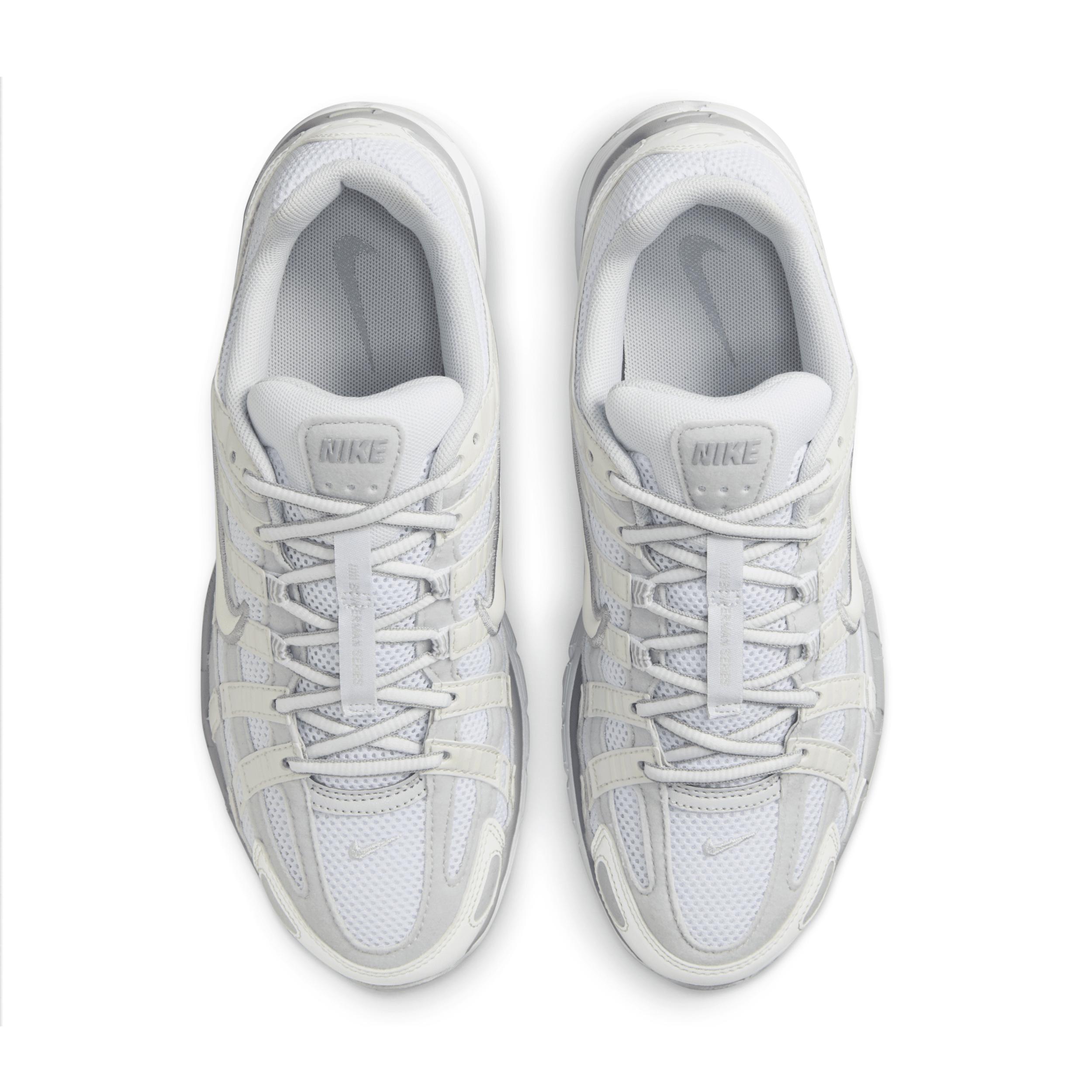 Nike Womens Nike P-6000 - Womens Shoes Silver/White Product Image