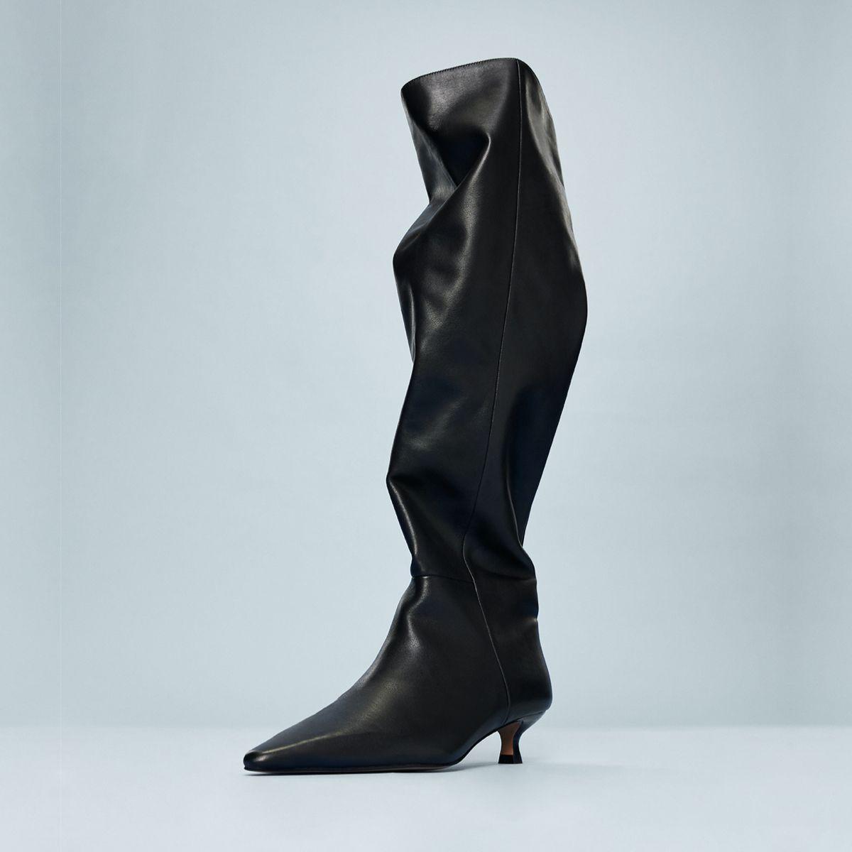 Muttsee Black Women's Tall Boots | ALDO US Product Image