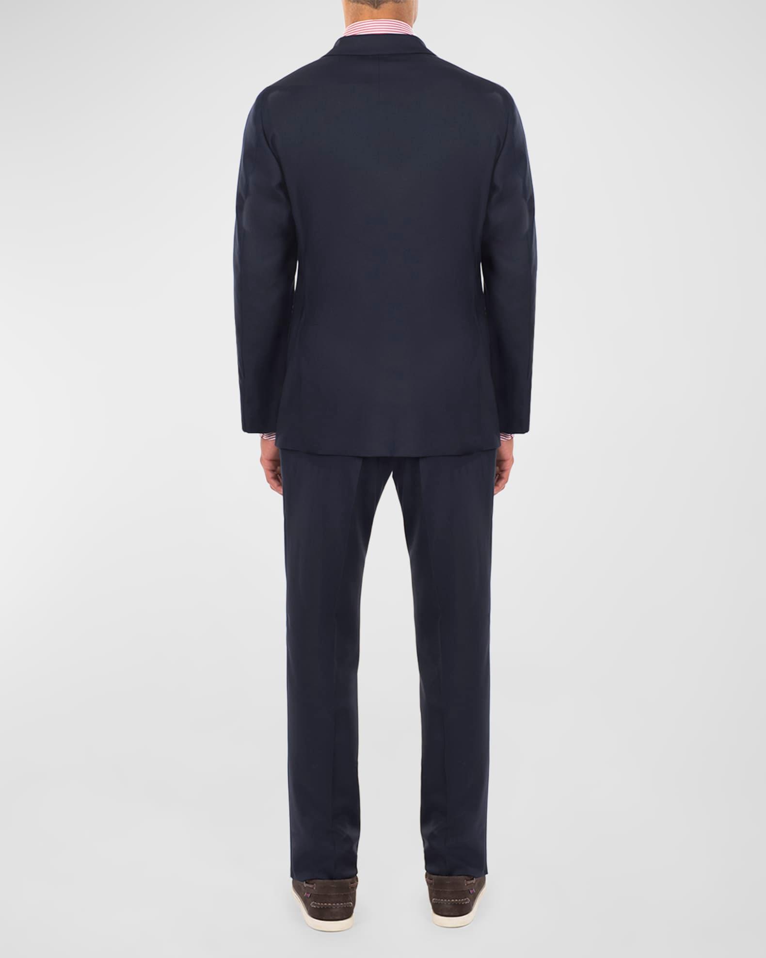 Men's Solid Wool Suit Product Image