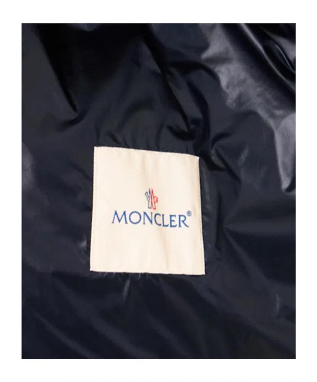 MONCLER High Collar Puffer Quilted Sleeveless Jacket In Black Product Image