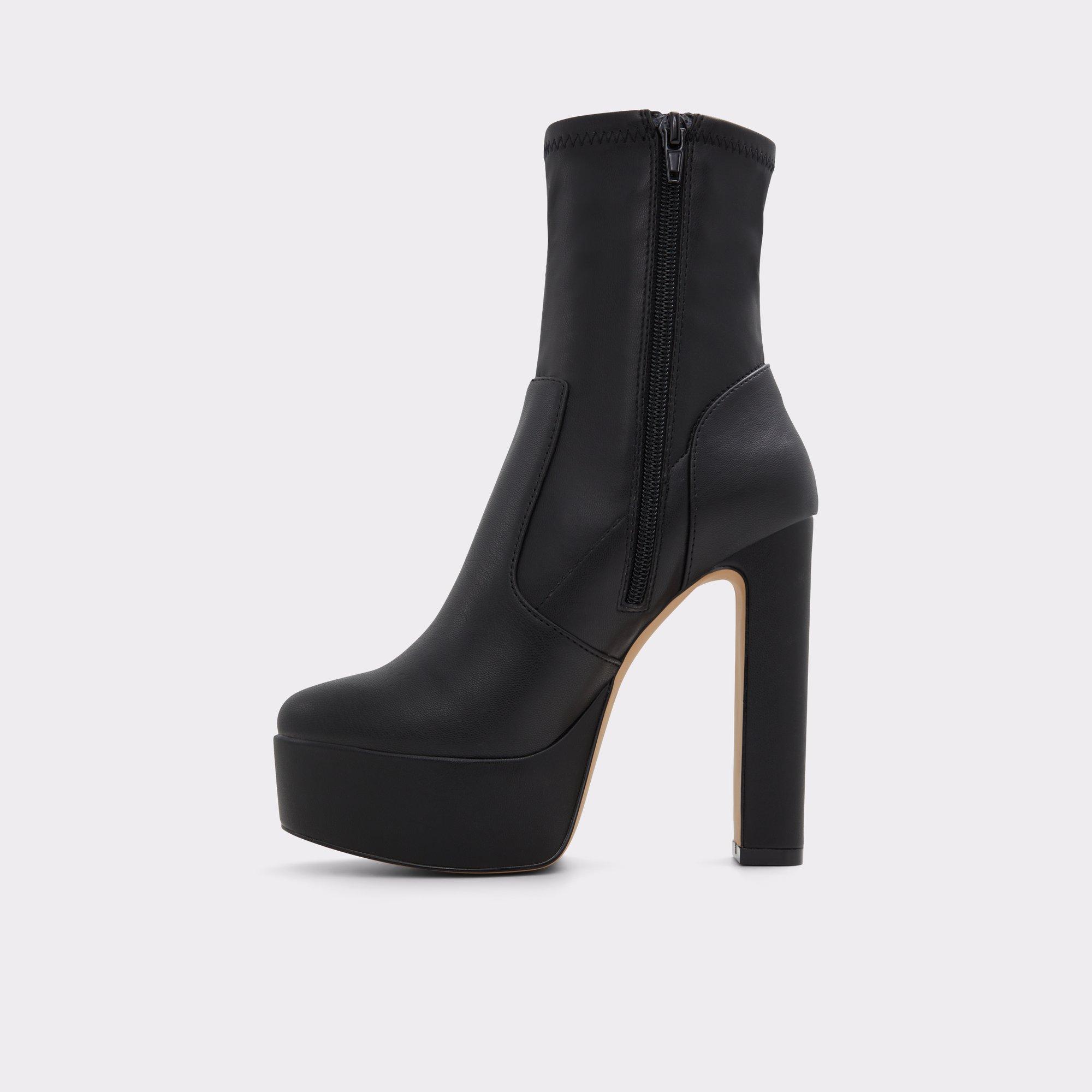 ALDO Brejar - Women's Ankle Boot - Black, Size 8.5 Product Image