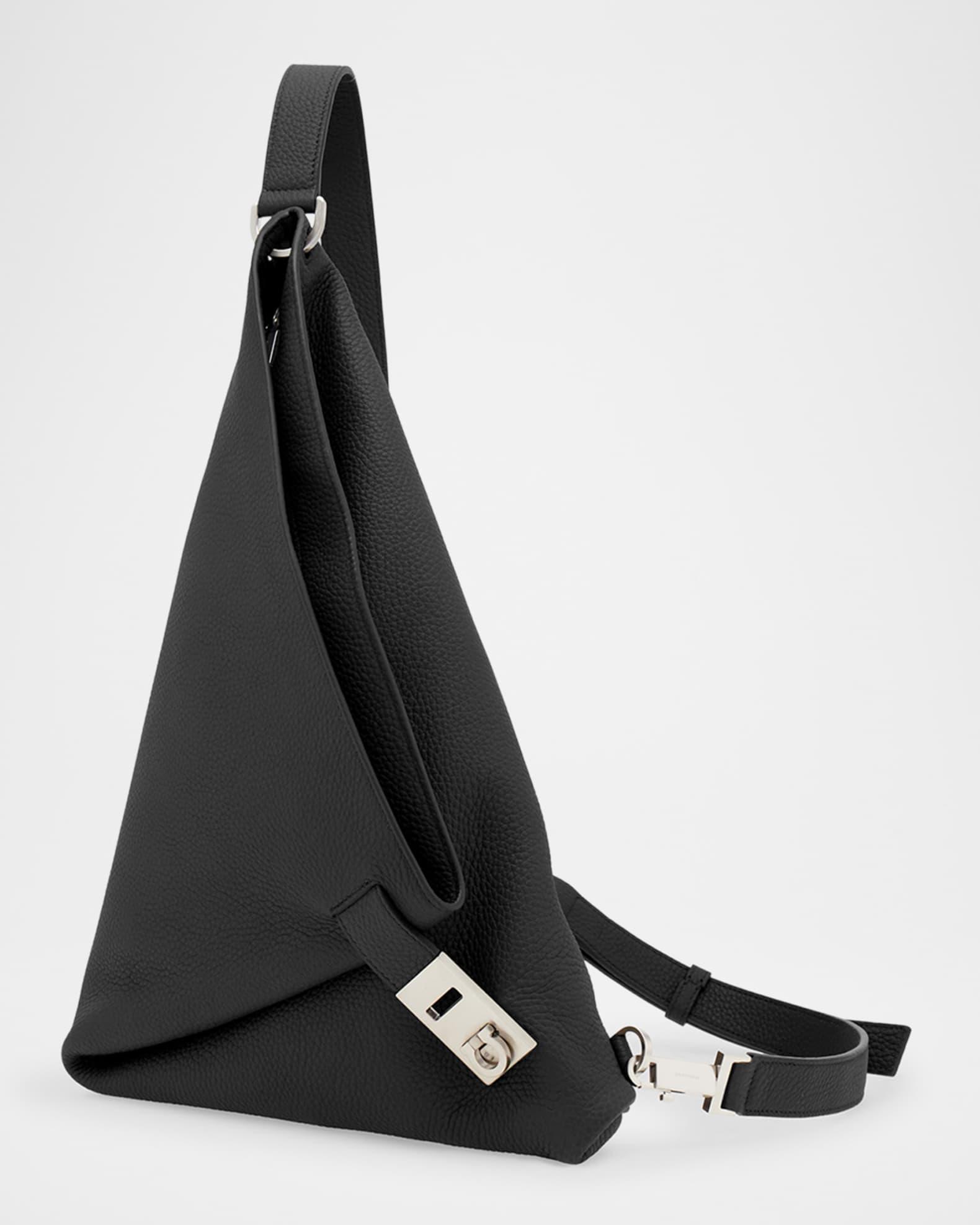 Men's Twins Leather Triangle Shoulder Bag Product Image